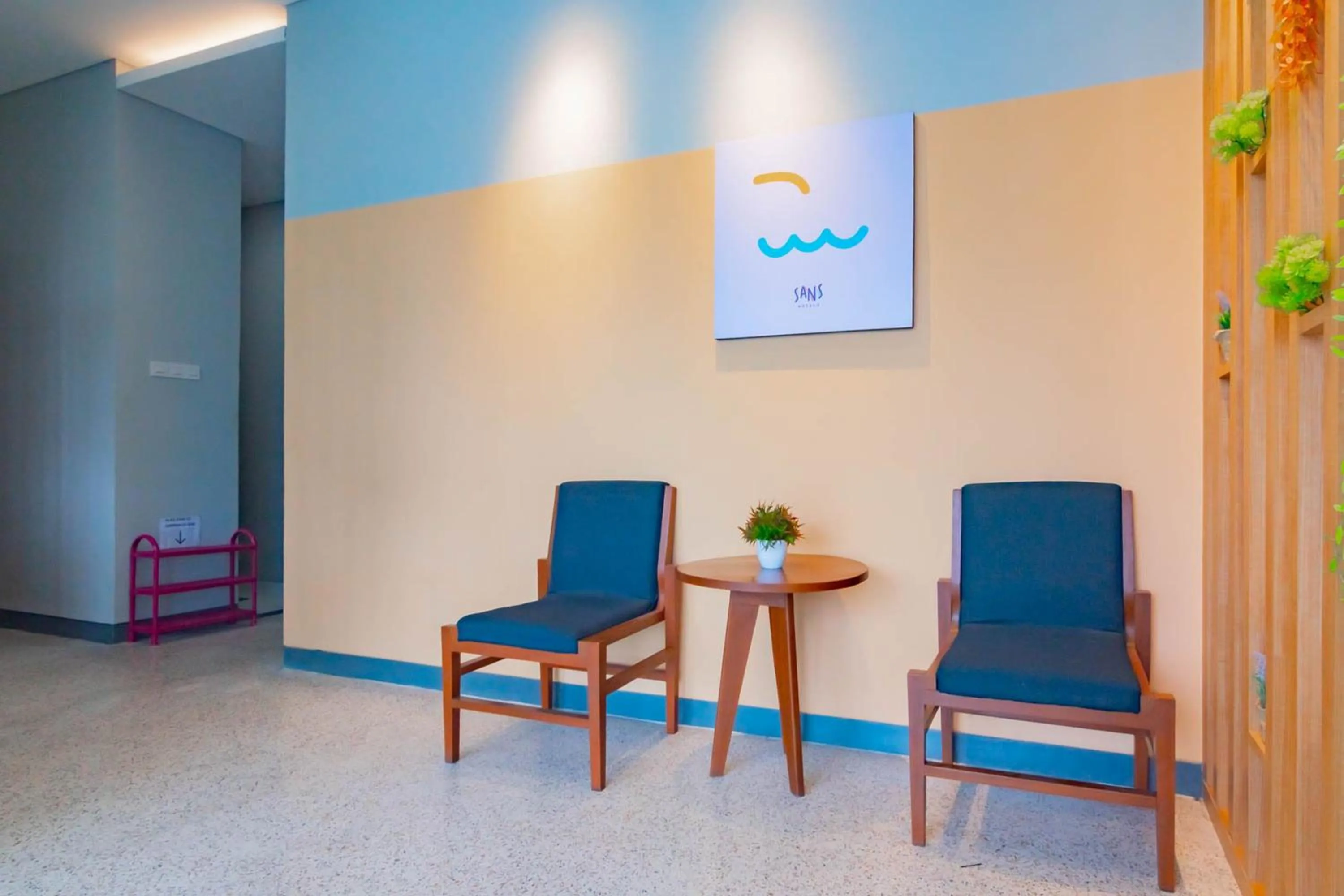 Living room in Sans Hotel Alexander Bandung