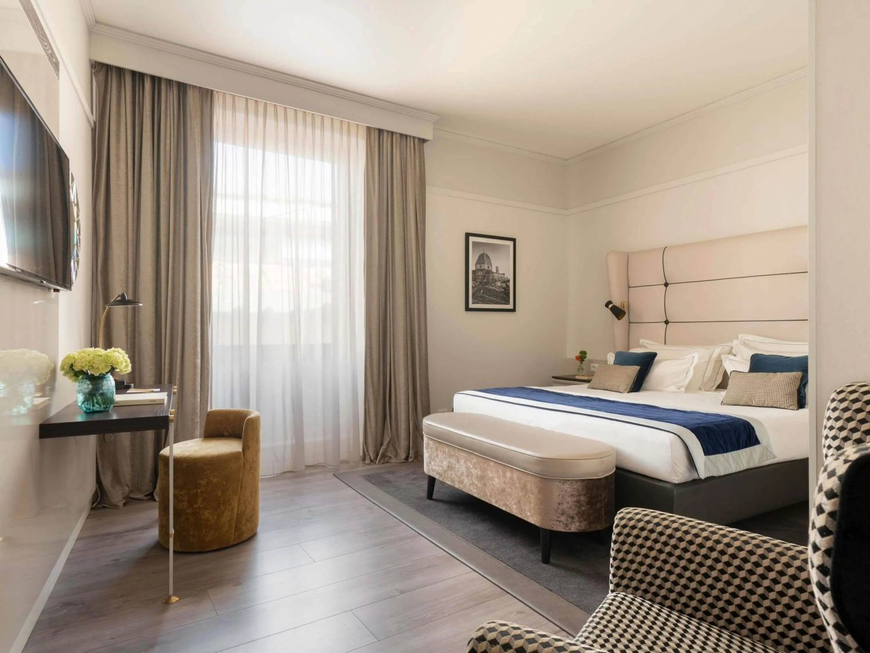 Bedroom, Bed in Cerretani Hotel Firenze - MGallery Collection