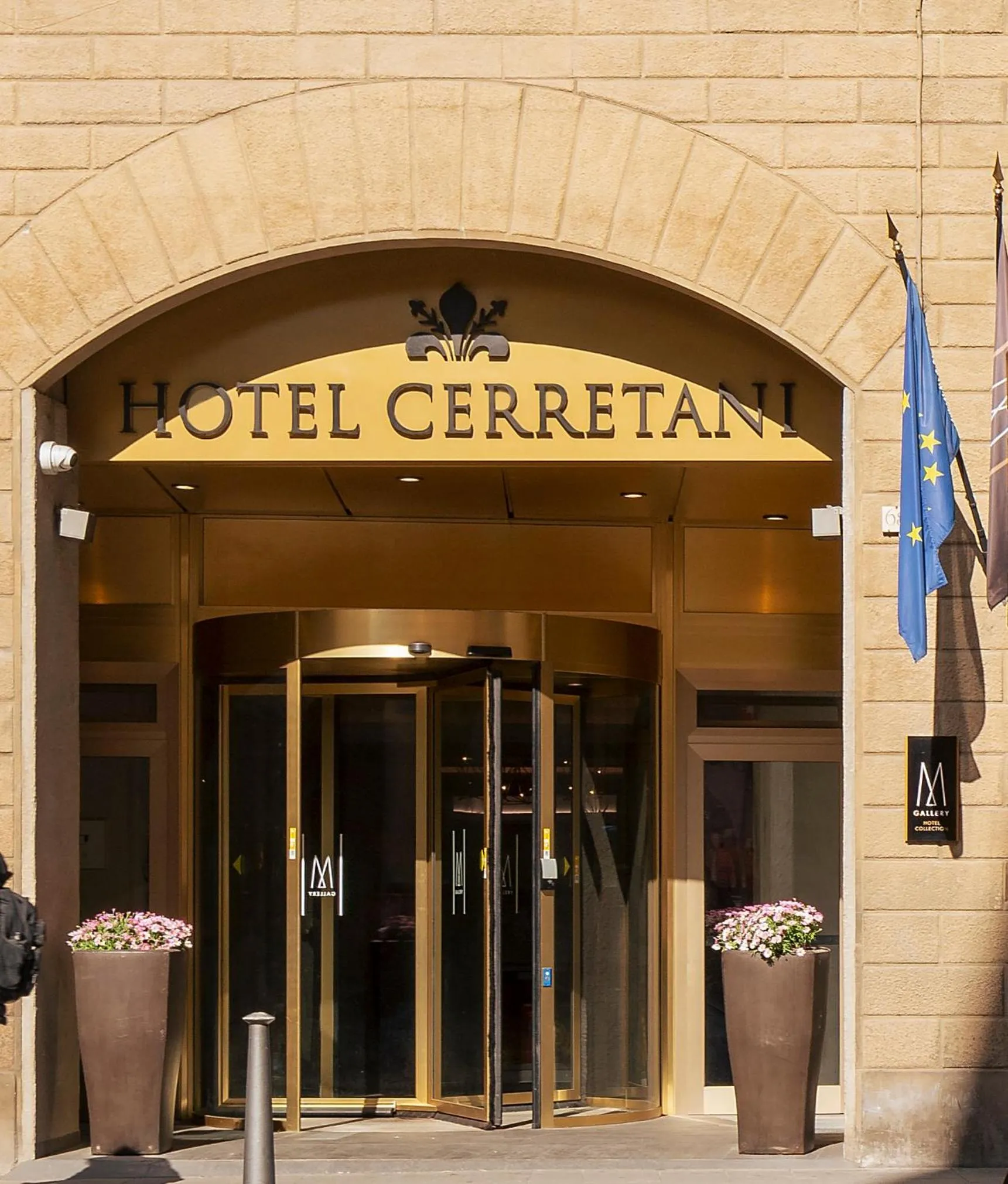 Facade/entrance in Cerretani Hotel Firenze - MGallery Collection