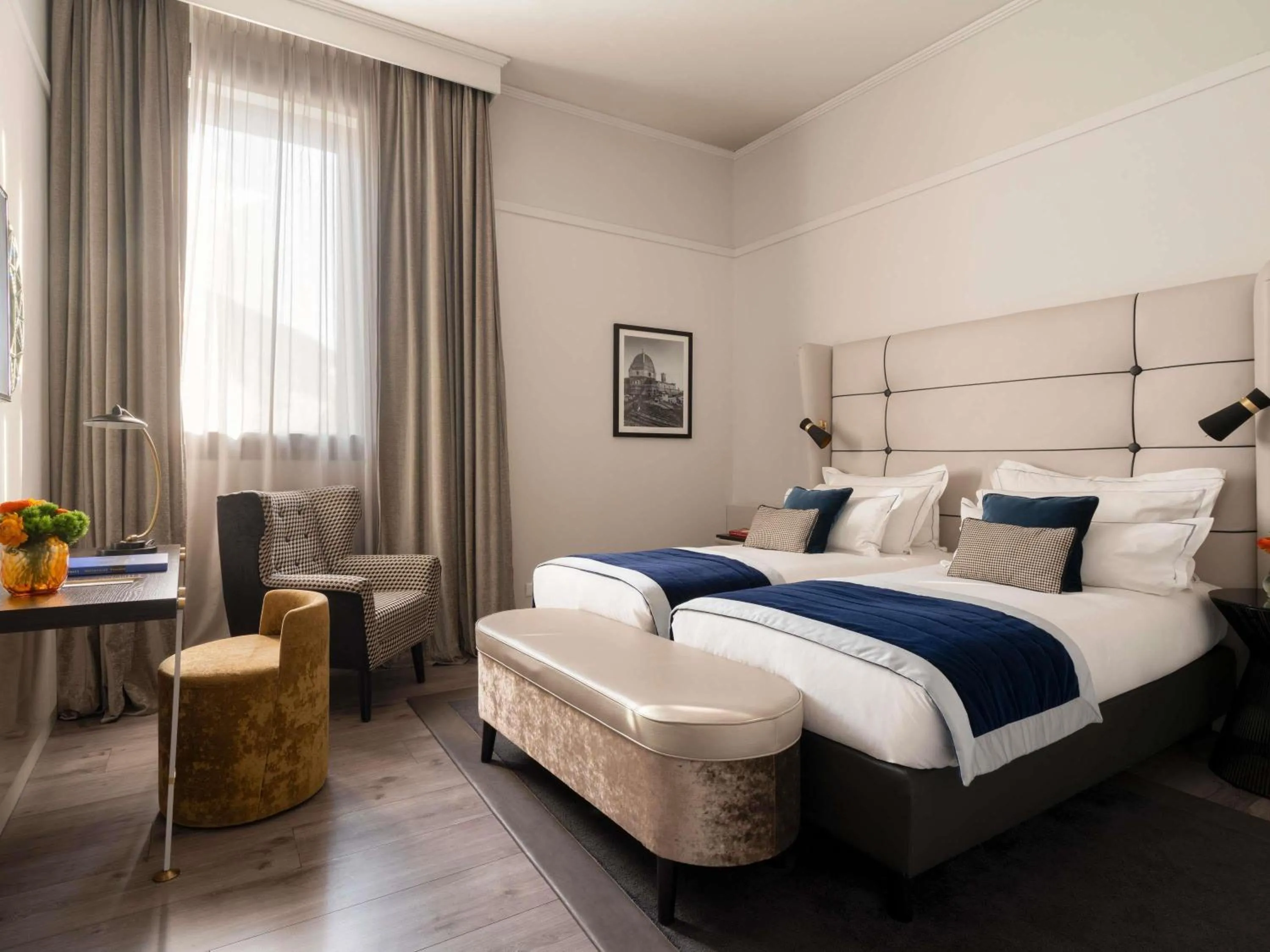 Bedroom, Bed in Cerretani Hotel Firenze - MGallery Collection