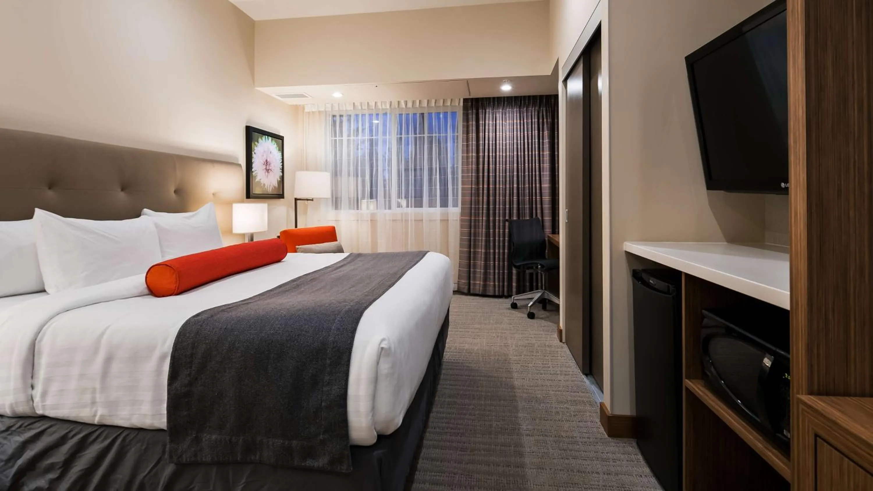 Photo of the whole room, Bed in Mountain View Inn & Suites