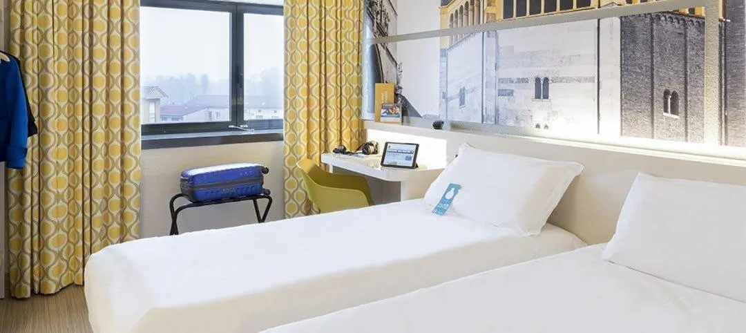 Photo of the whole room, Bed in B&B Hotel Cremona