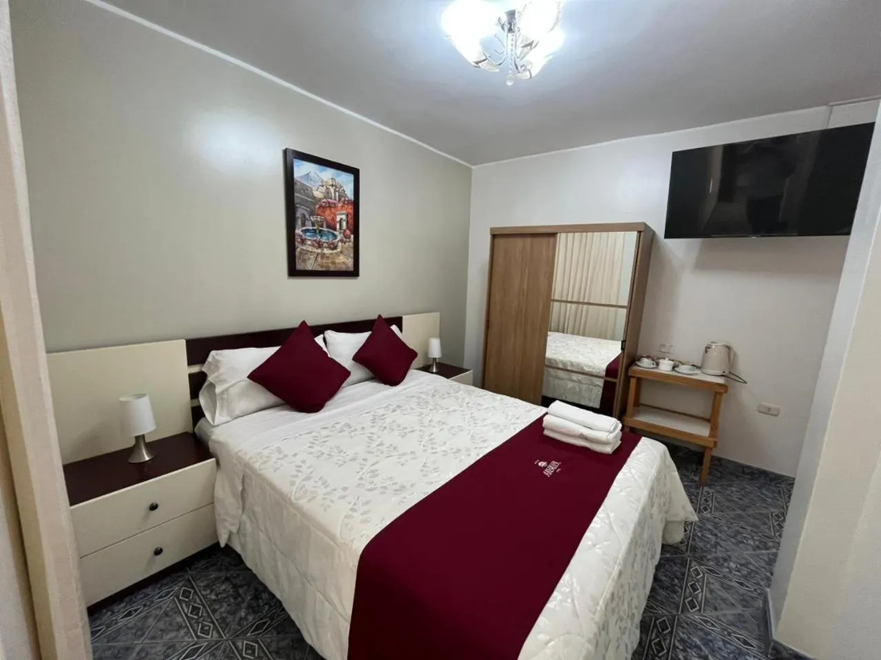 Photo of the whole room, Bed in HOTEL AREQUIPA