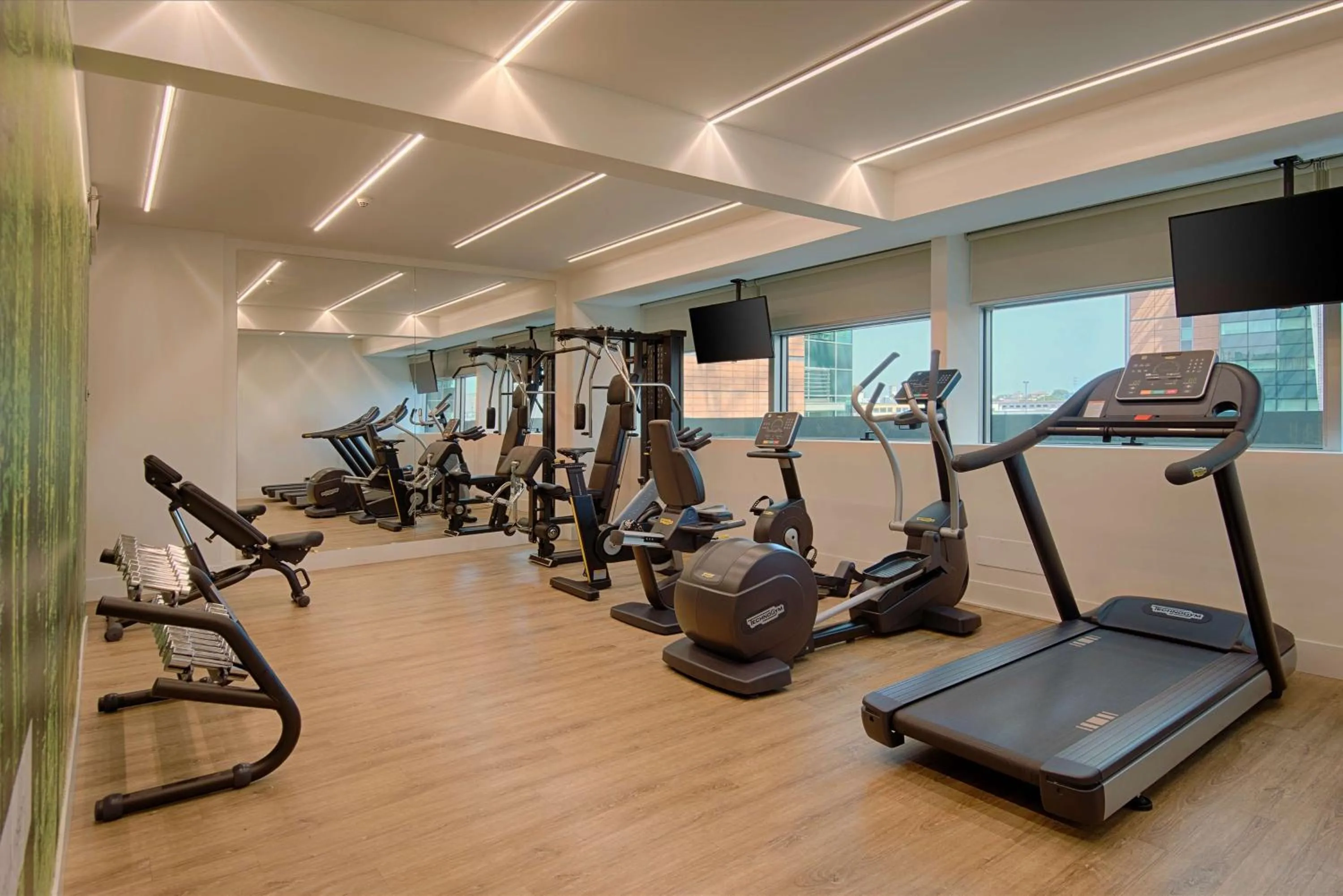 Fitness centre/facilities in NH Venezia Laguna Palace