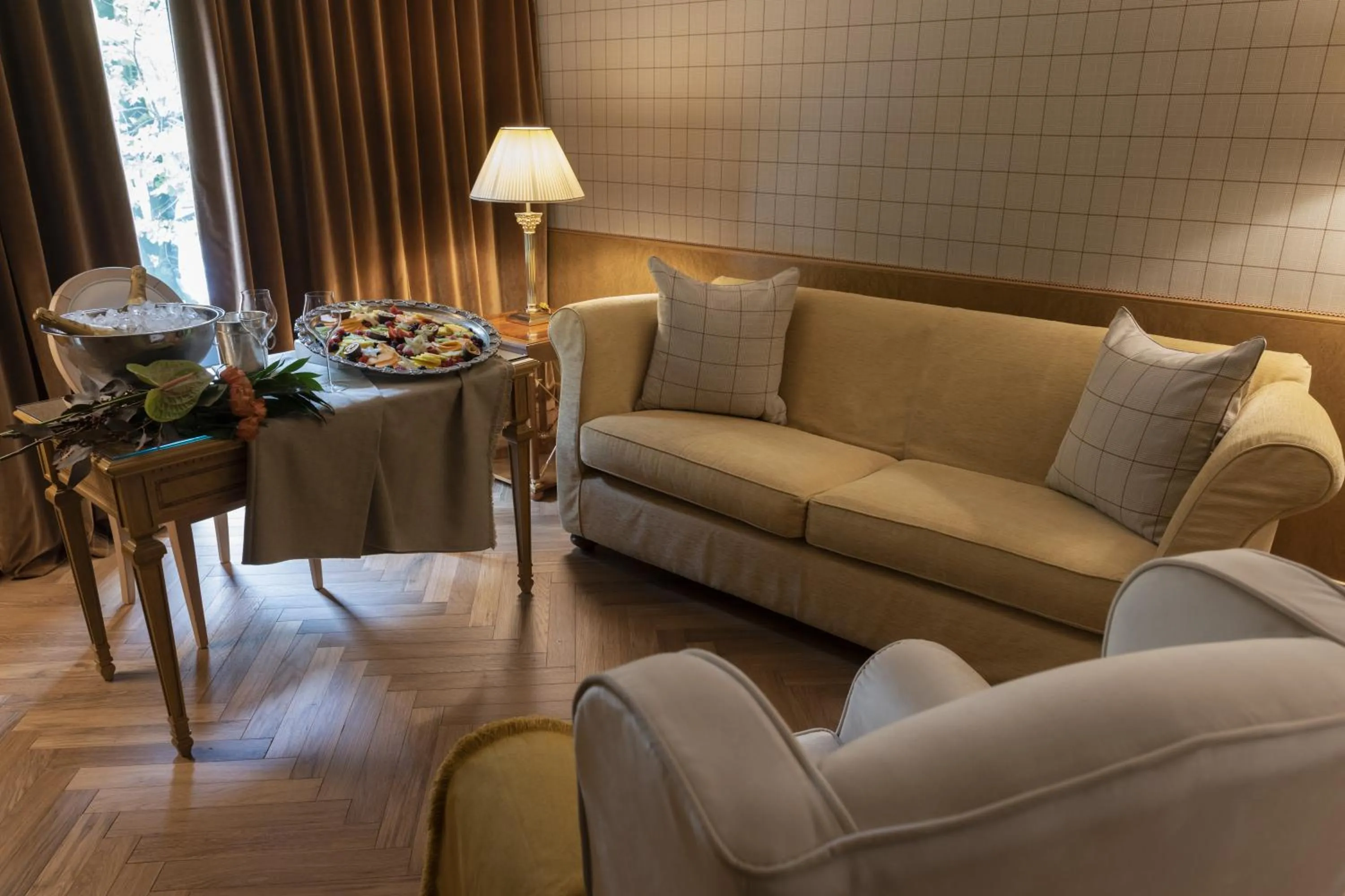 Living room in Grand Hotel De La Ville