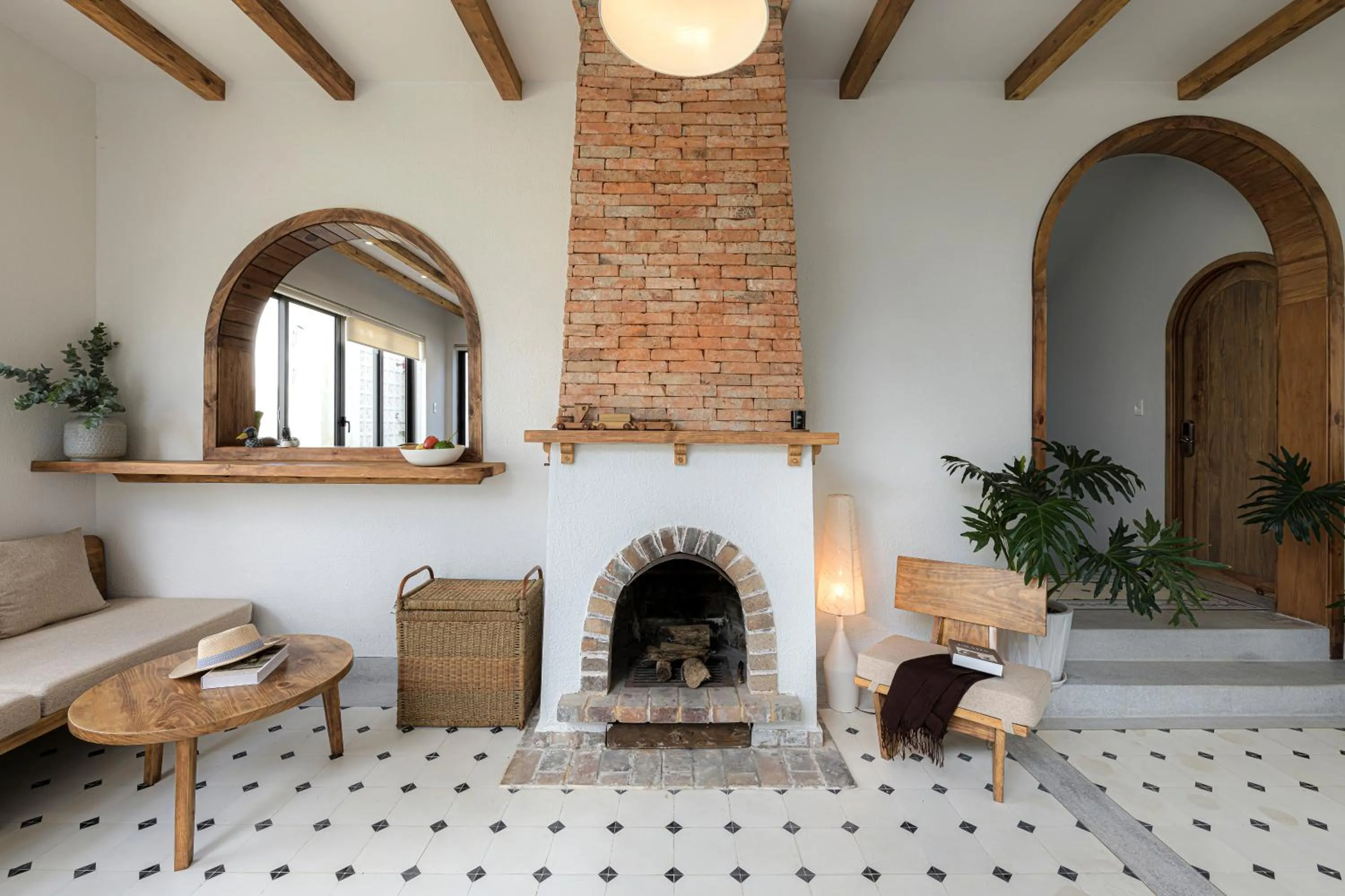 Living room in Thơm House