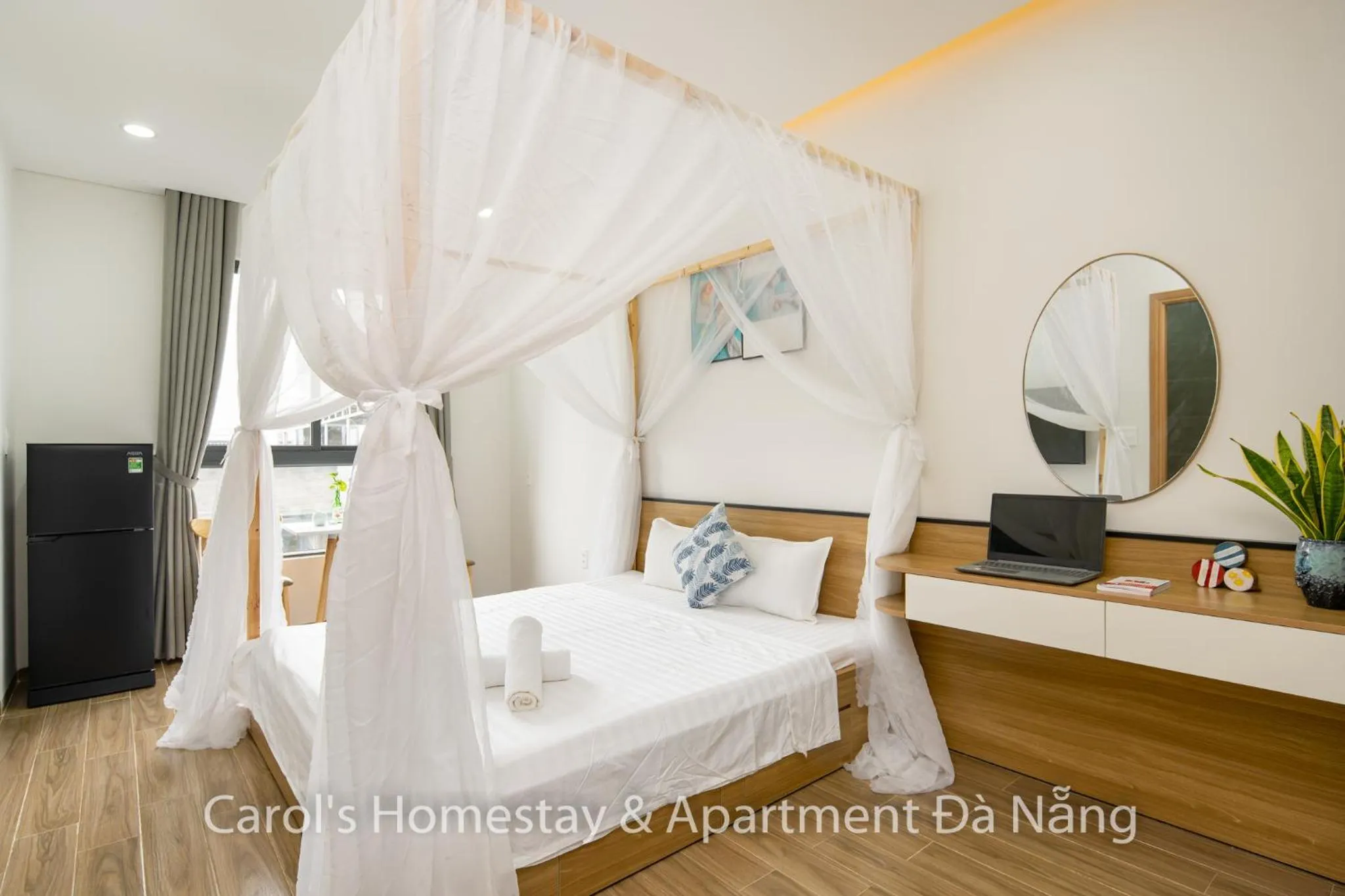 Photo of the whole room, Bed in Carol Homestay & Apartment Da Nang 3