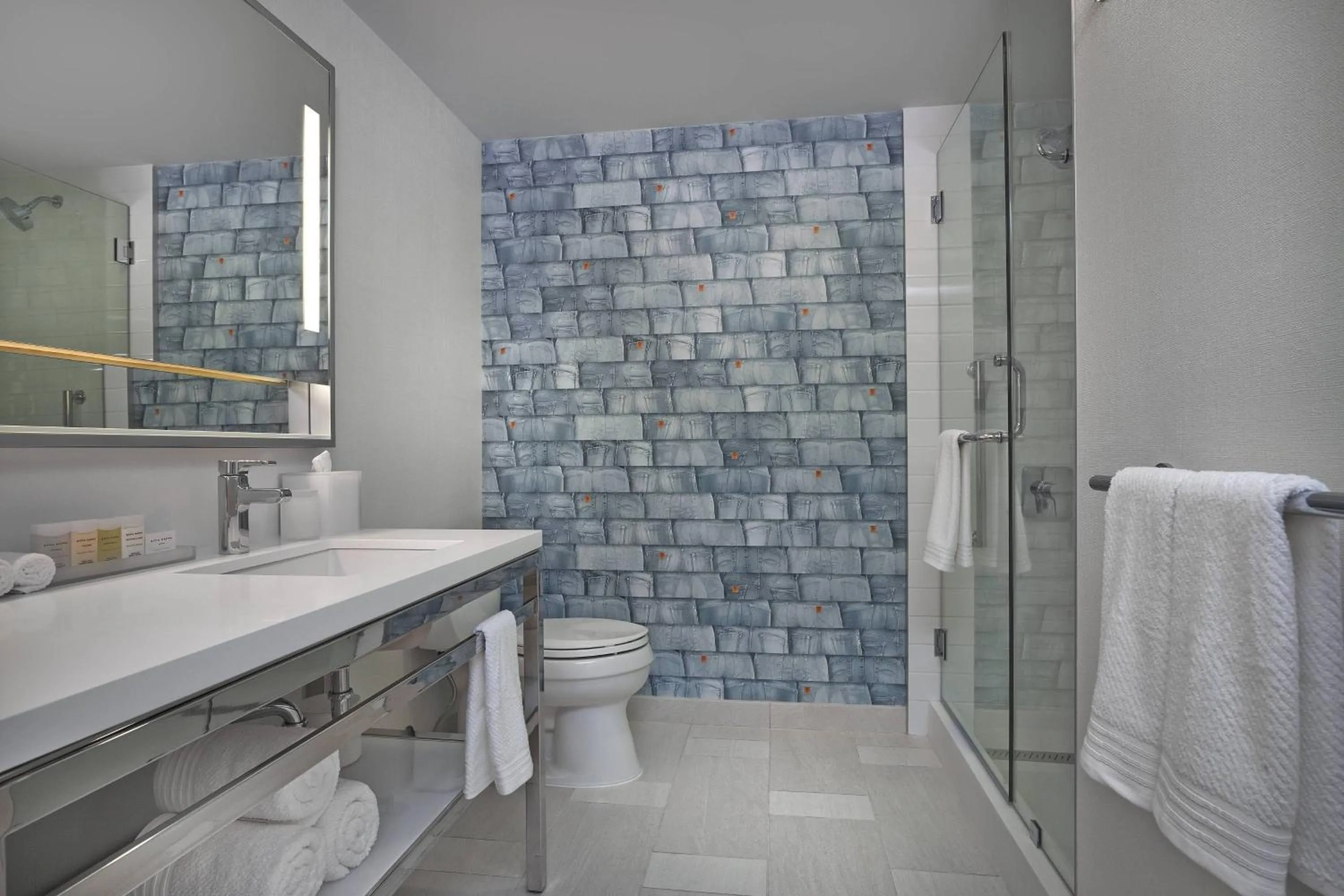 Bathroom in Renaissance Edmonton Airport Hotel