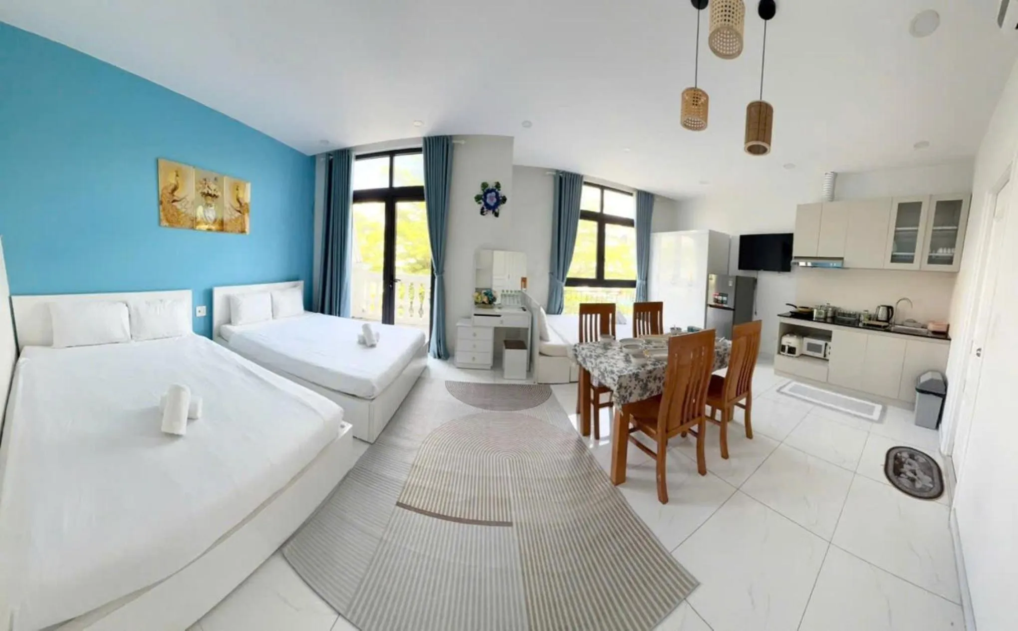 Bed in Ngân Hà Star Homestay - Grand World Phú Quốc