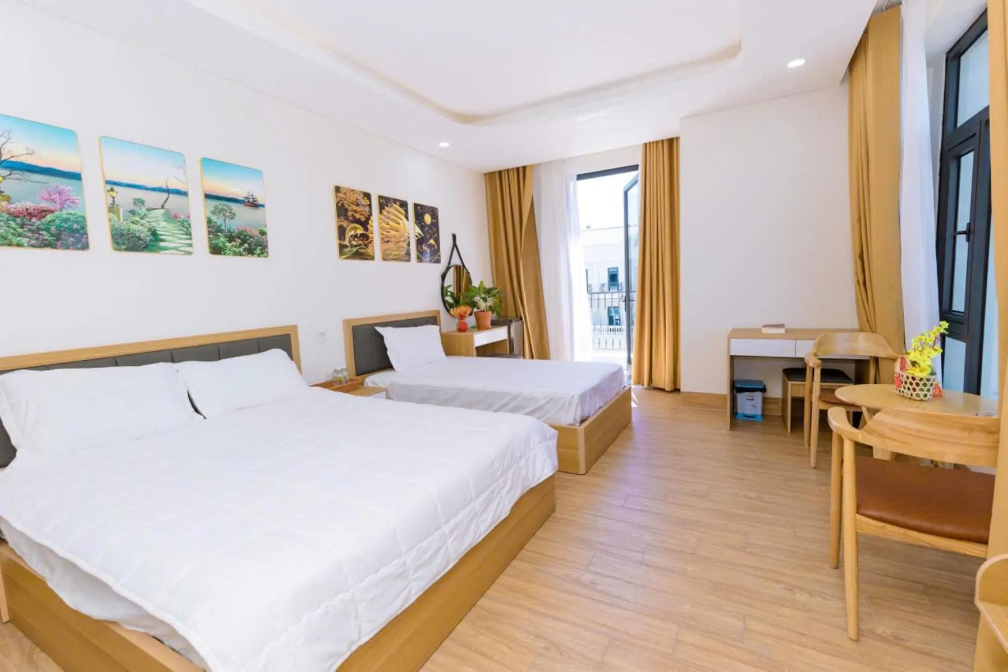 Bed in Ngân Hà Star Homestay - Grand World Phú Quốc