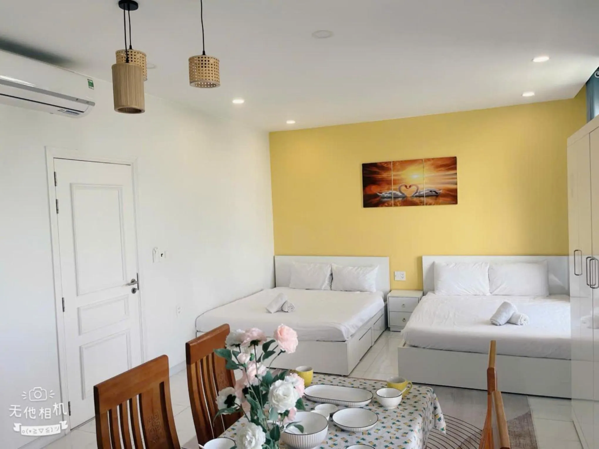 Bed in Ngân Hà Star Homestay - Grand World Phú Quốc