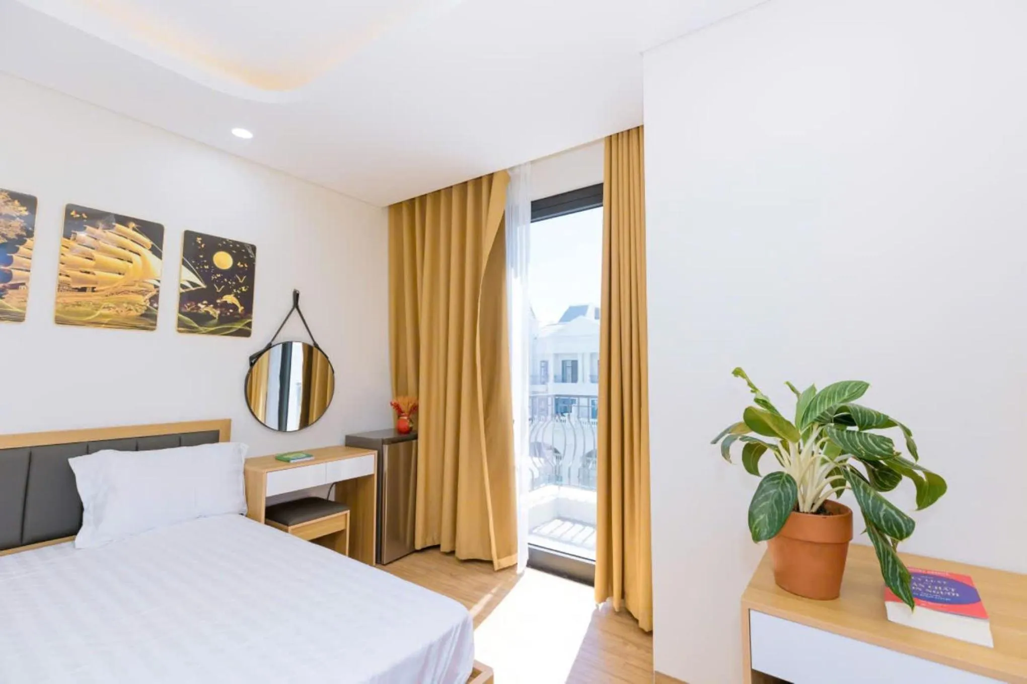 Bed in Ngân Hà Star Homestay - Grand World Phú Quốc