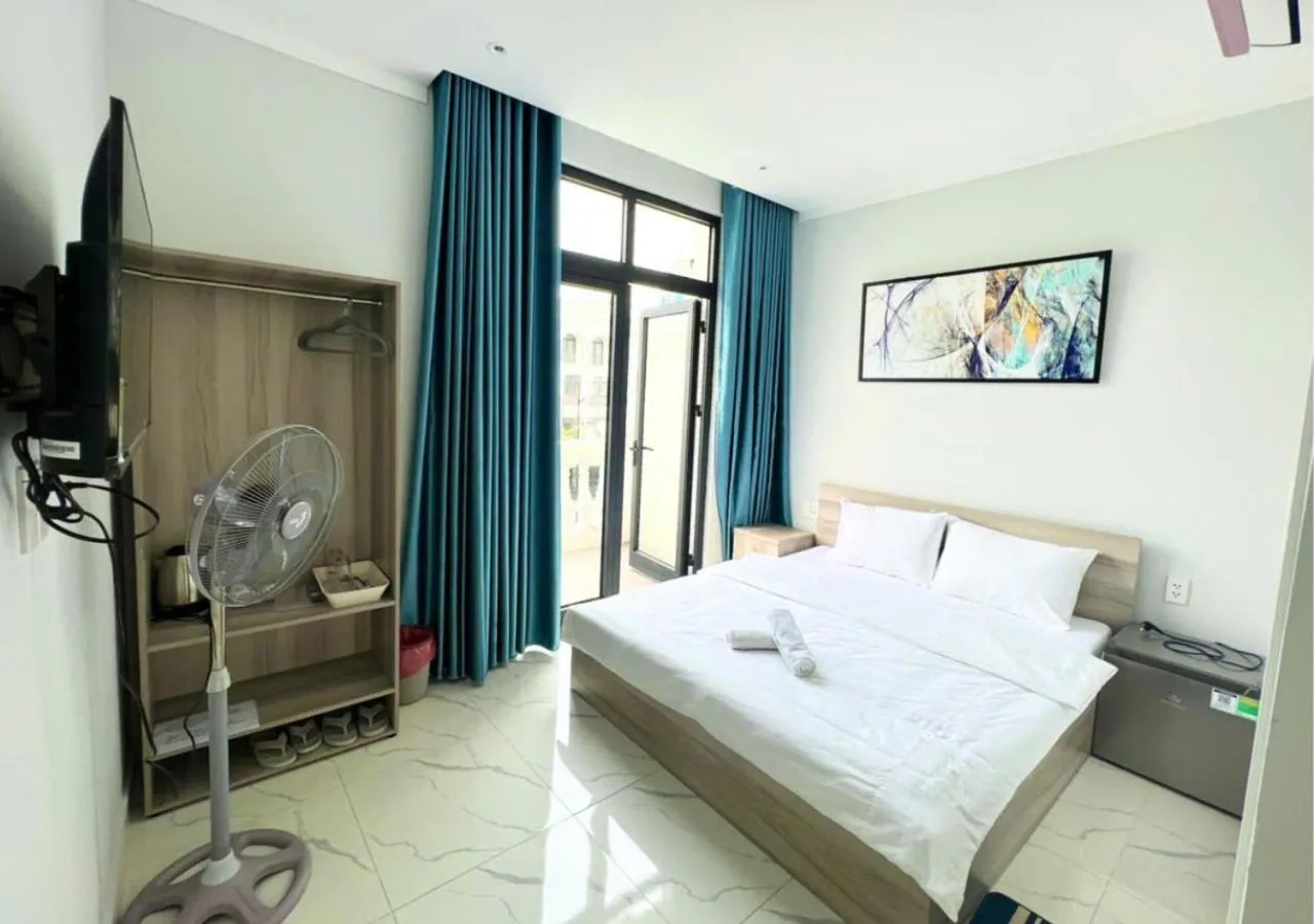 Bed in Ngân Hà Star Homestay - Grand World Phú Quốc