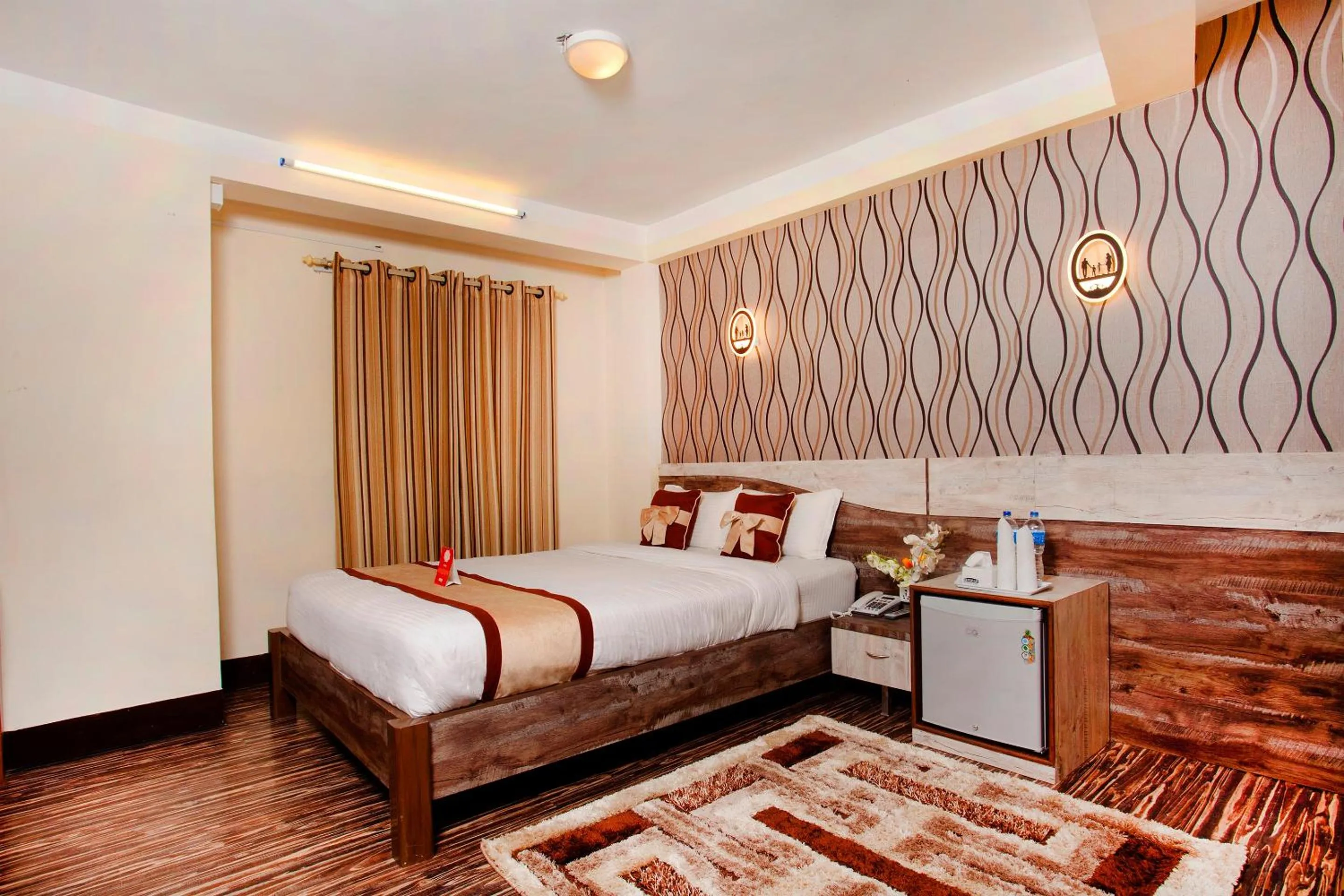 Bedroom, Bed in OYO 167 Hotel Lotus Buddha Inn