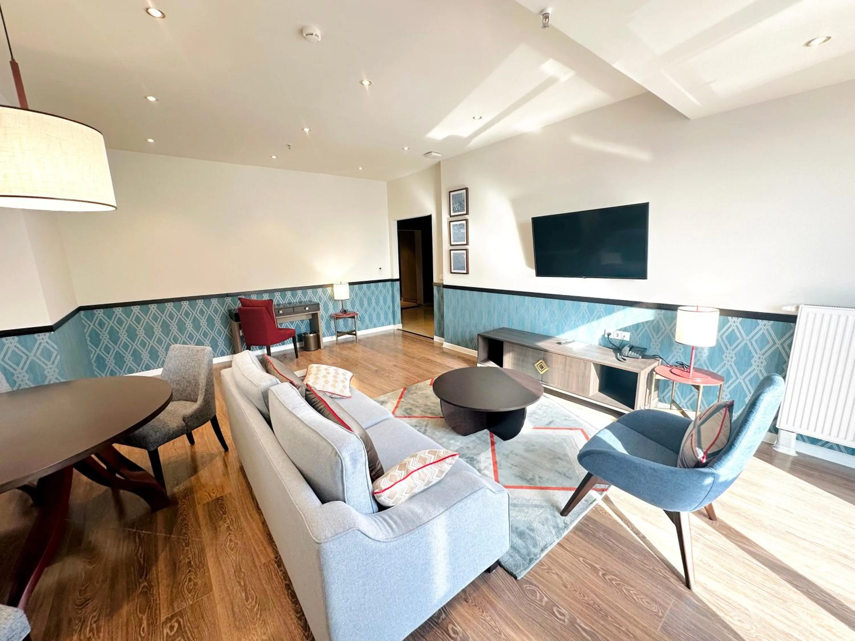 Communal lounge/ TV room in Somerset City Centre Atyrau