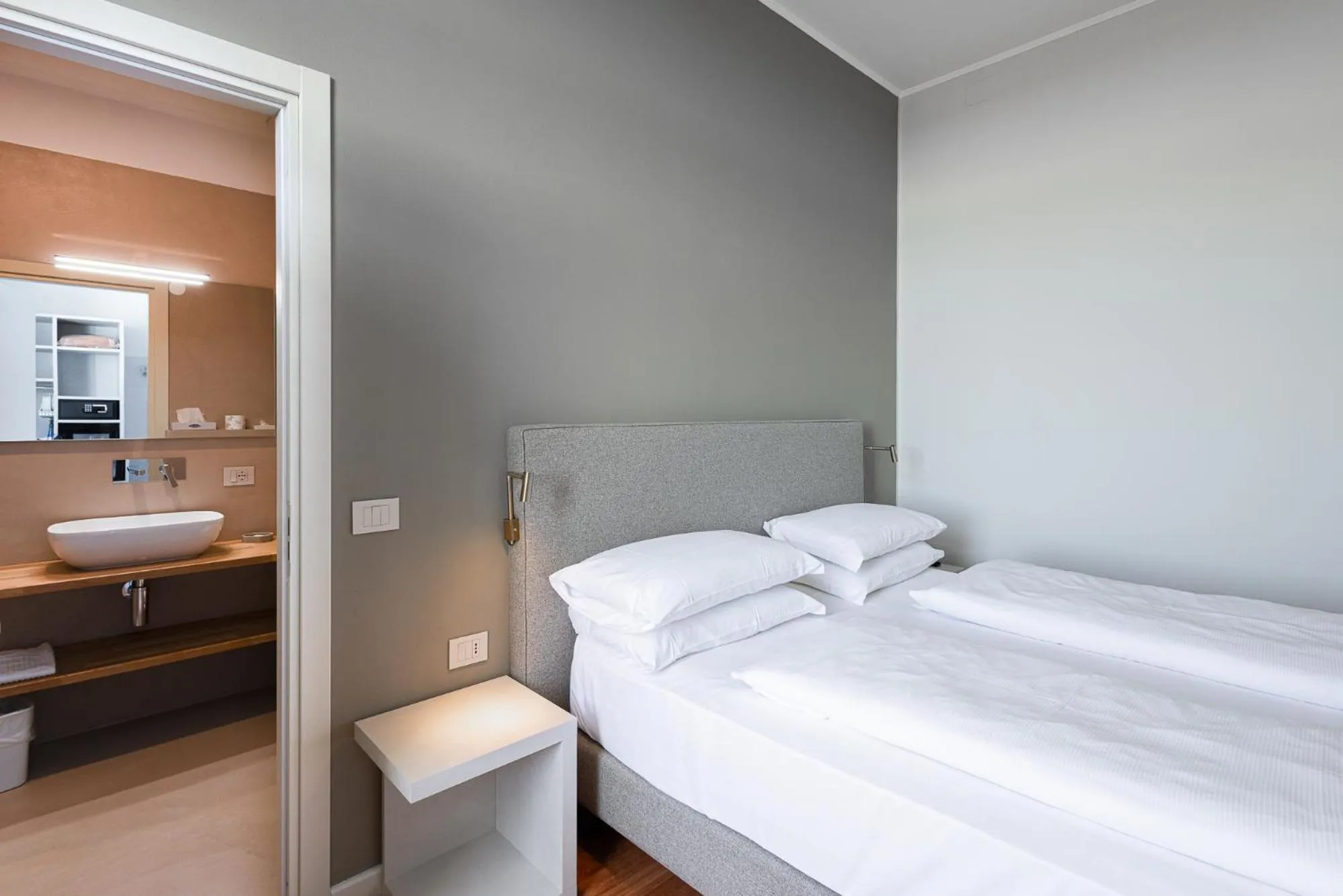 Bed in Hotel Villa Elisa & Spa