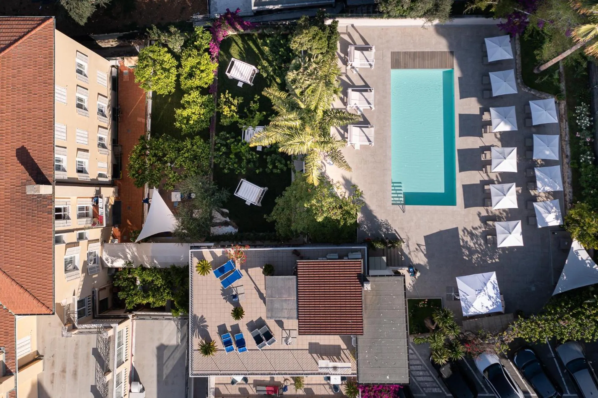 Swimming pool in Hotel Villa Elisa & Spa