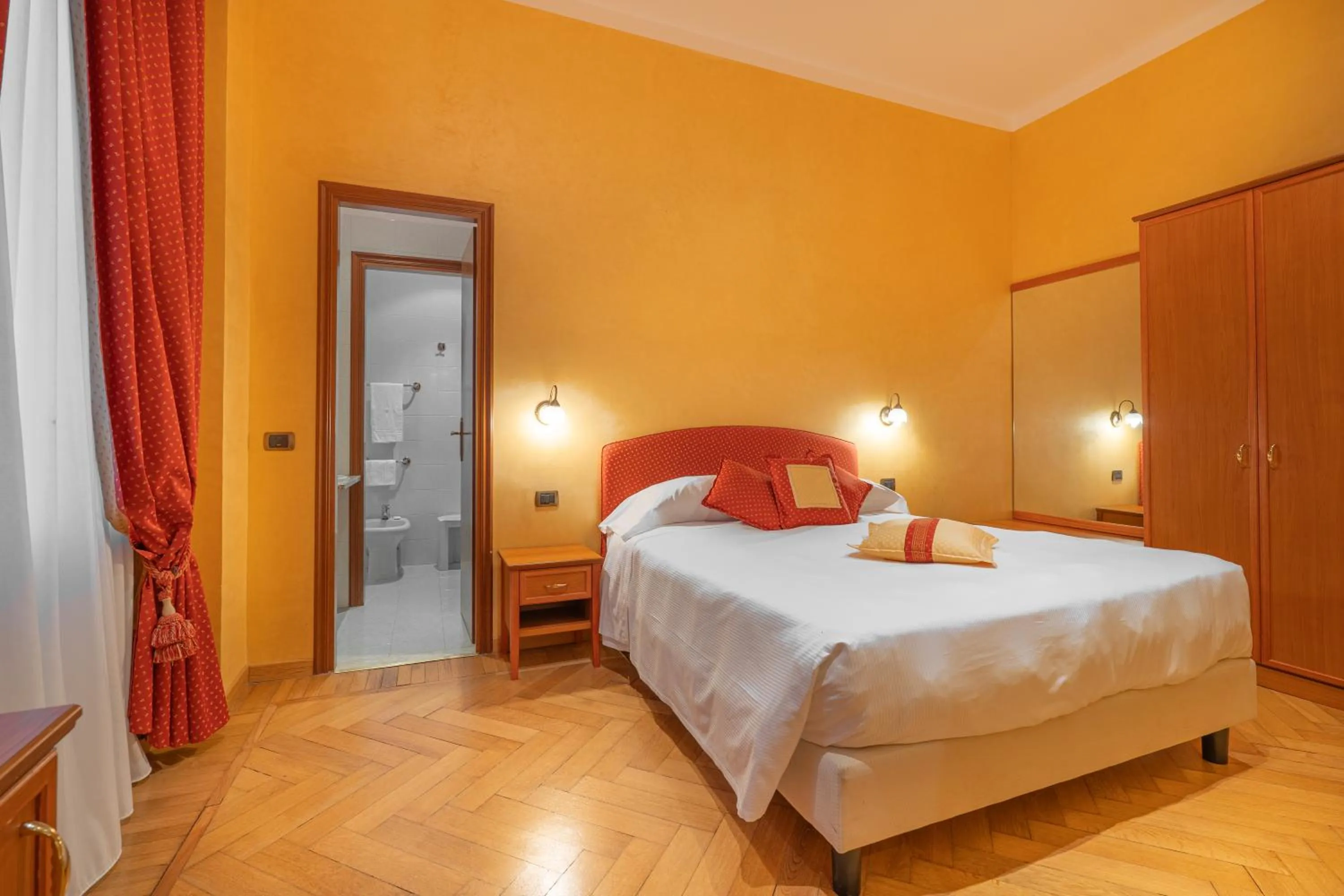 Bed in Hotel Villa Elisa & Spa