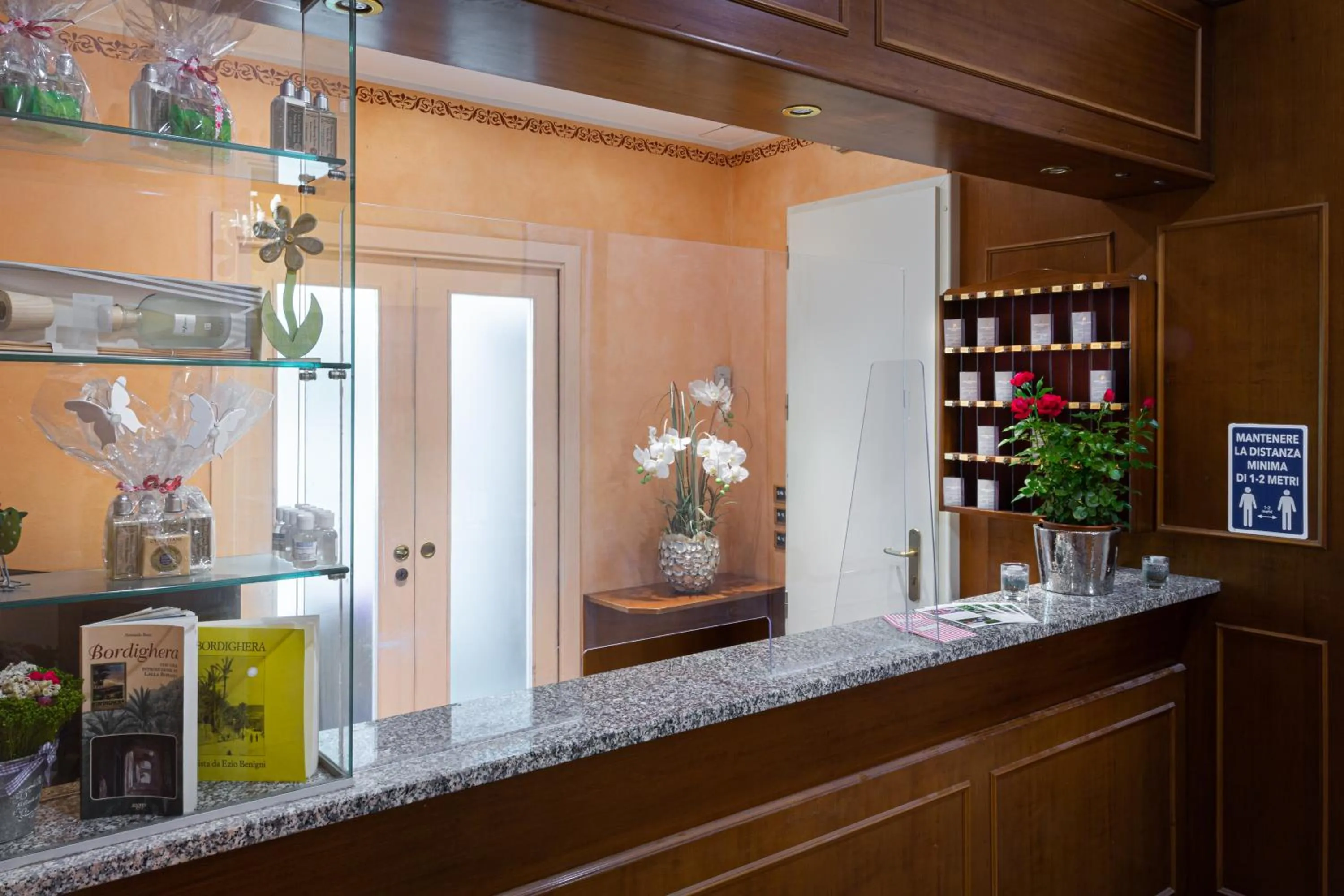 Lobby or reception in Hotel Villa Elisa & Spa