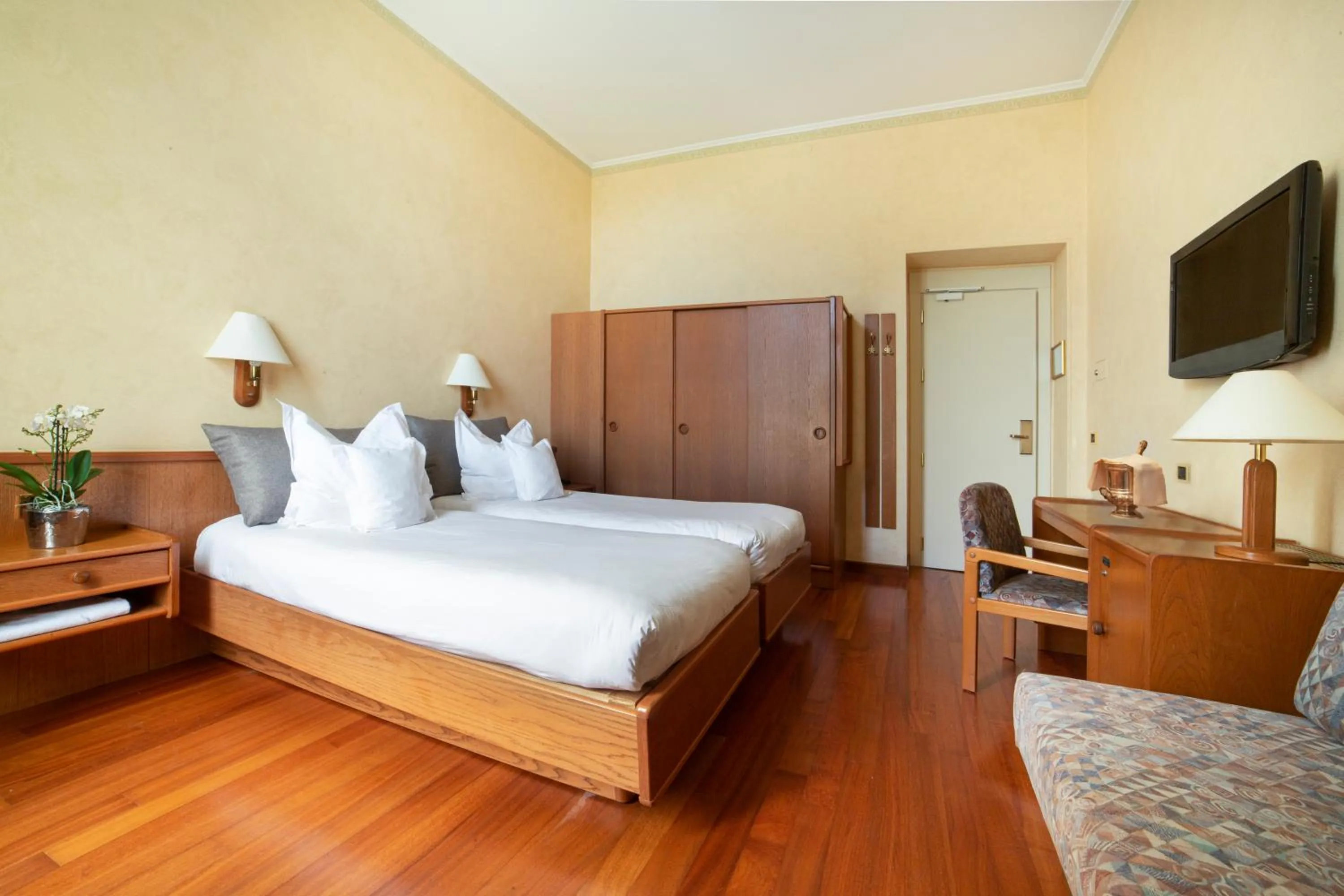 Bed in Hotel Villa Elisa & Spa