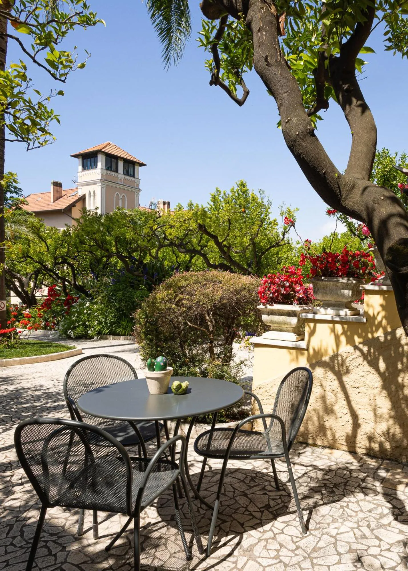 Garden in Hotel Villa Elisa & Spa