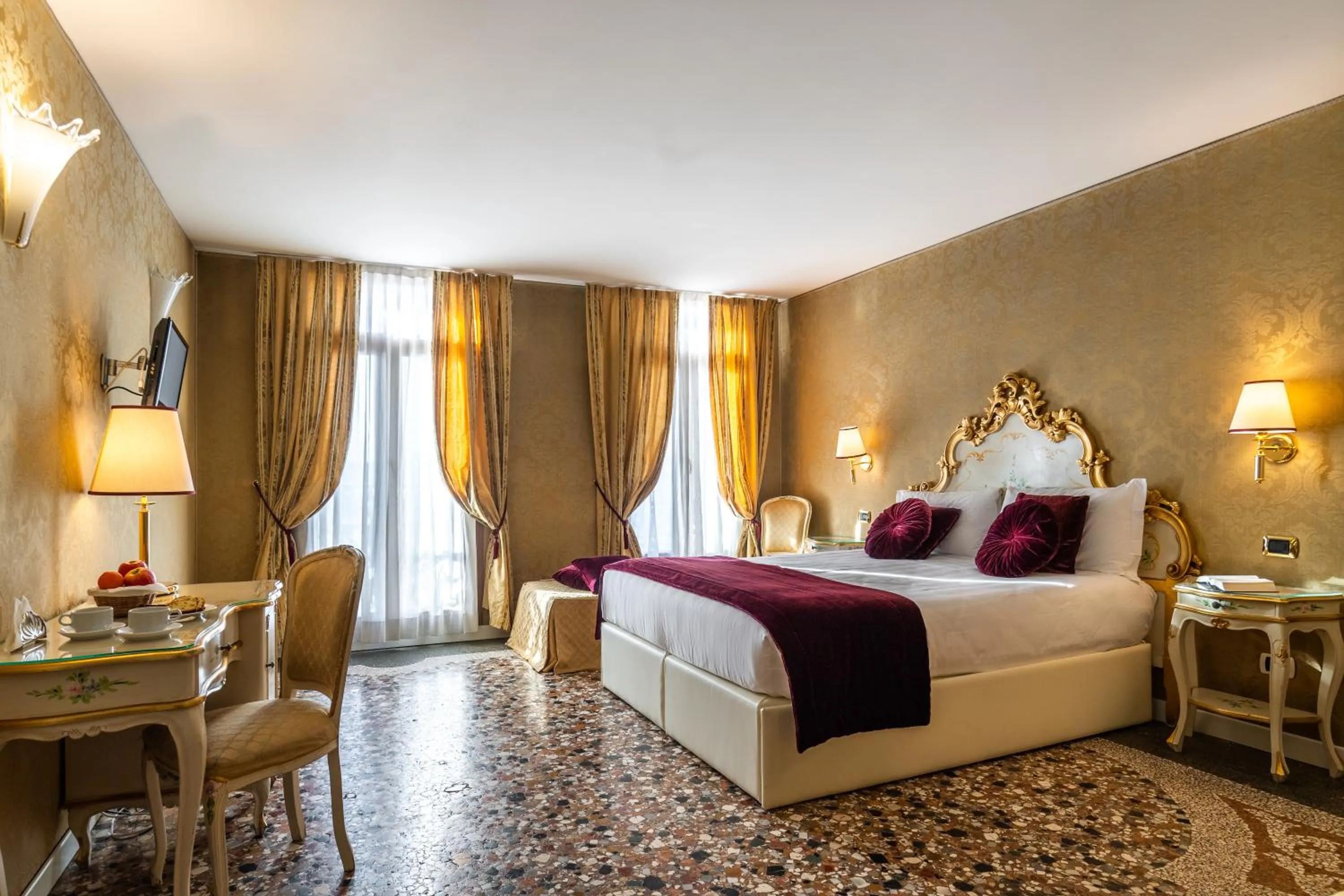 Decorative detail, Bed in A Tribute To Music Residenza