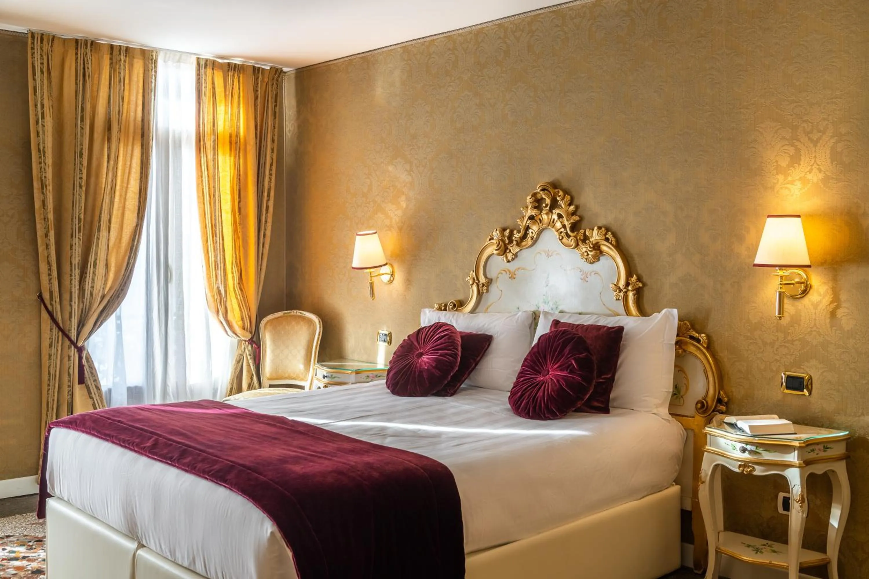 Decorative detail, Bed in A Tribute To Music Residenza