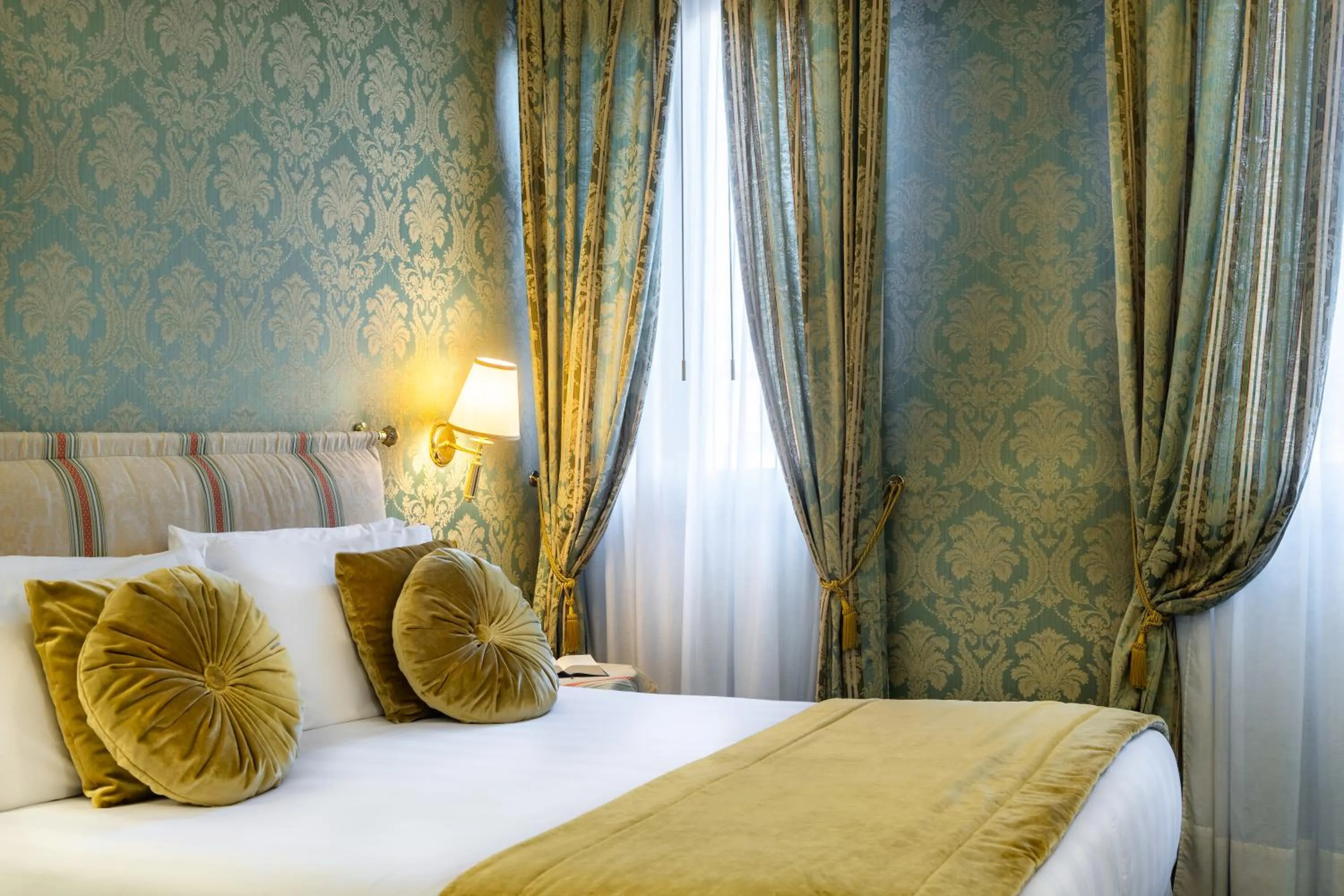 Decorative detail, Bed in A Tribute To Music Residenza