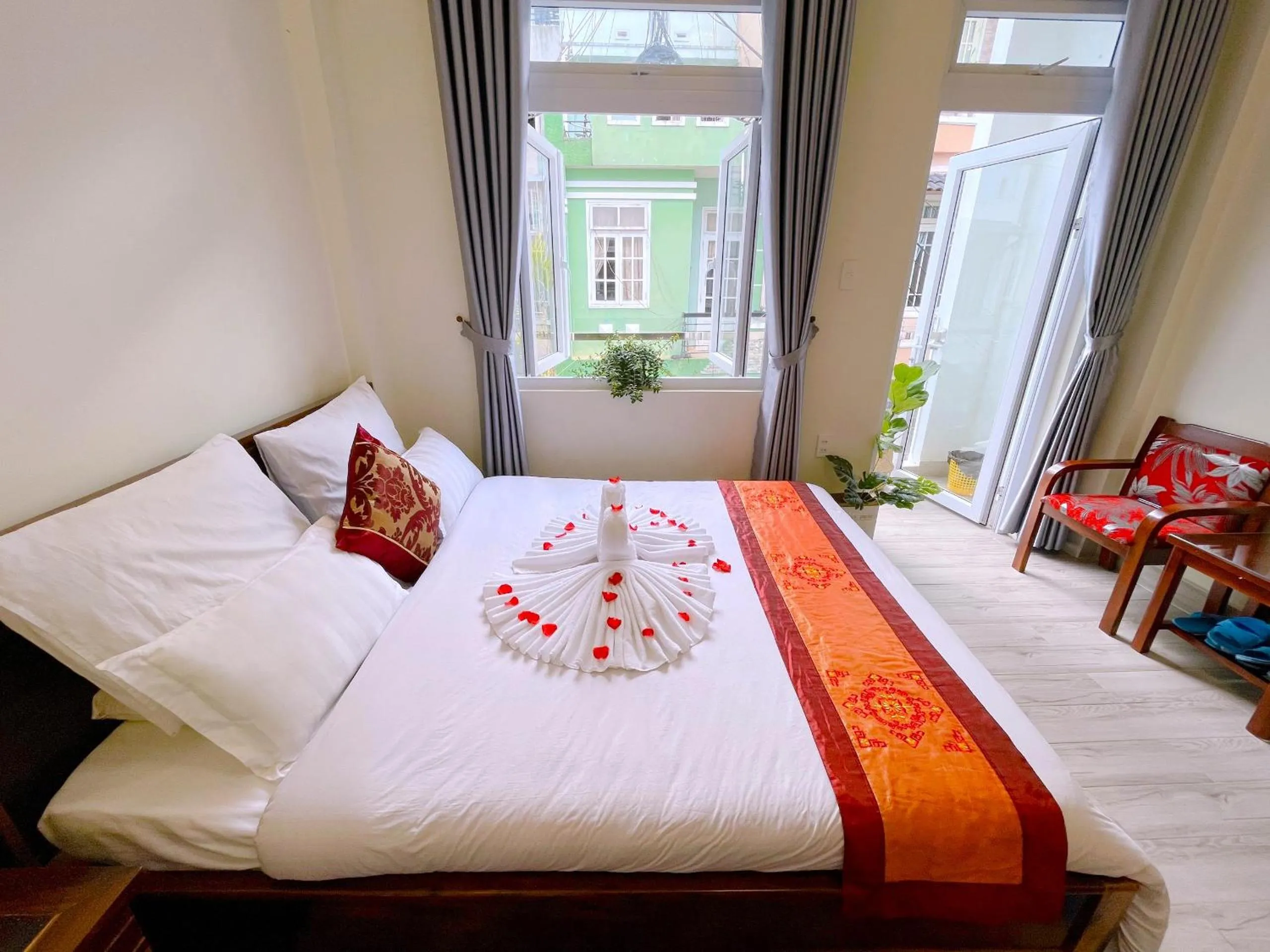 Bed in Moc Nhien Hostel Da Lat