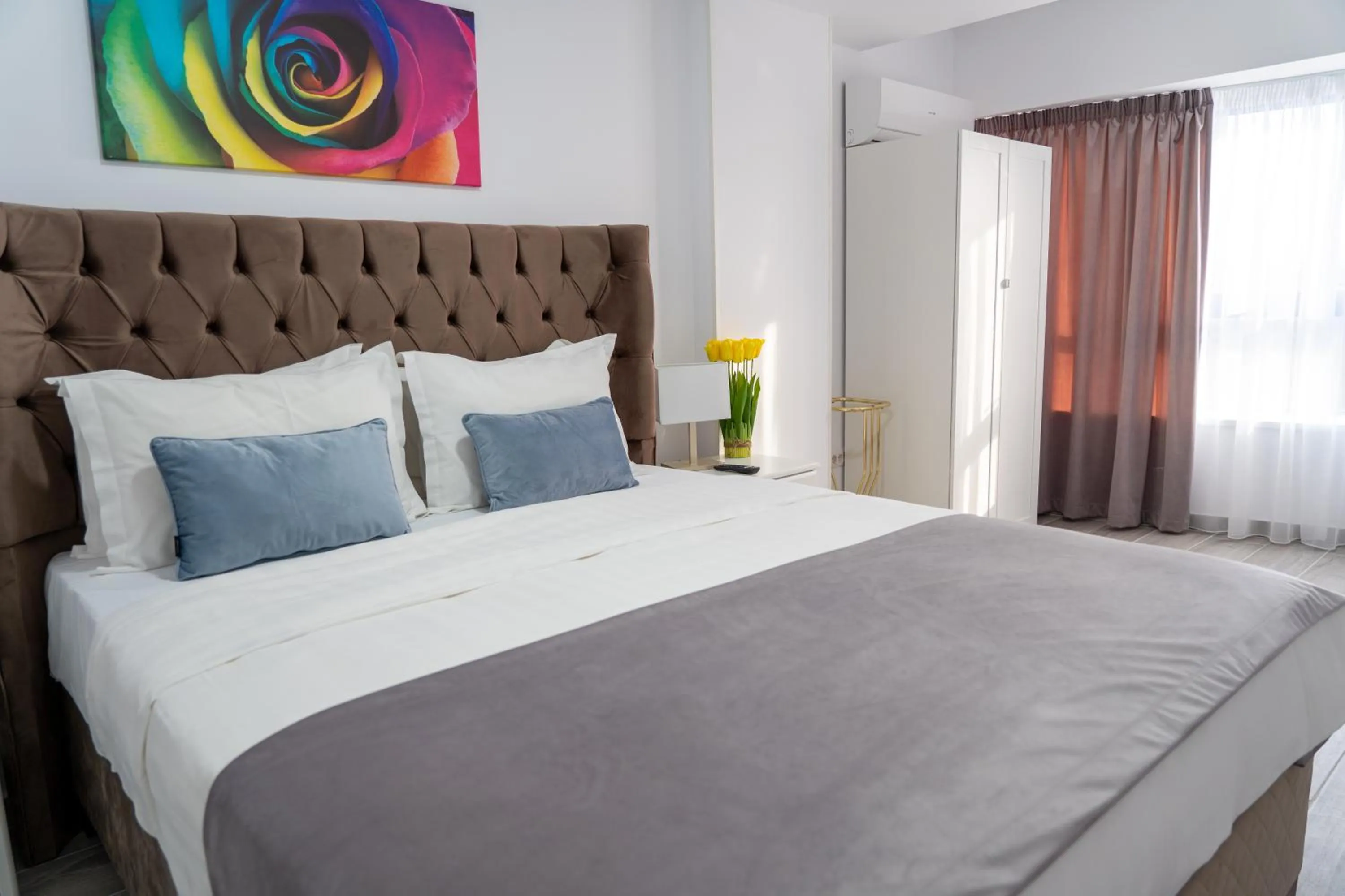 Bed in Sea View Apartments Olimp - Avenue Hotels