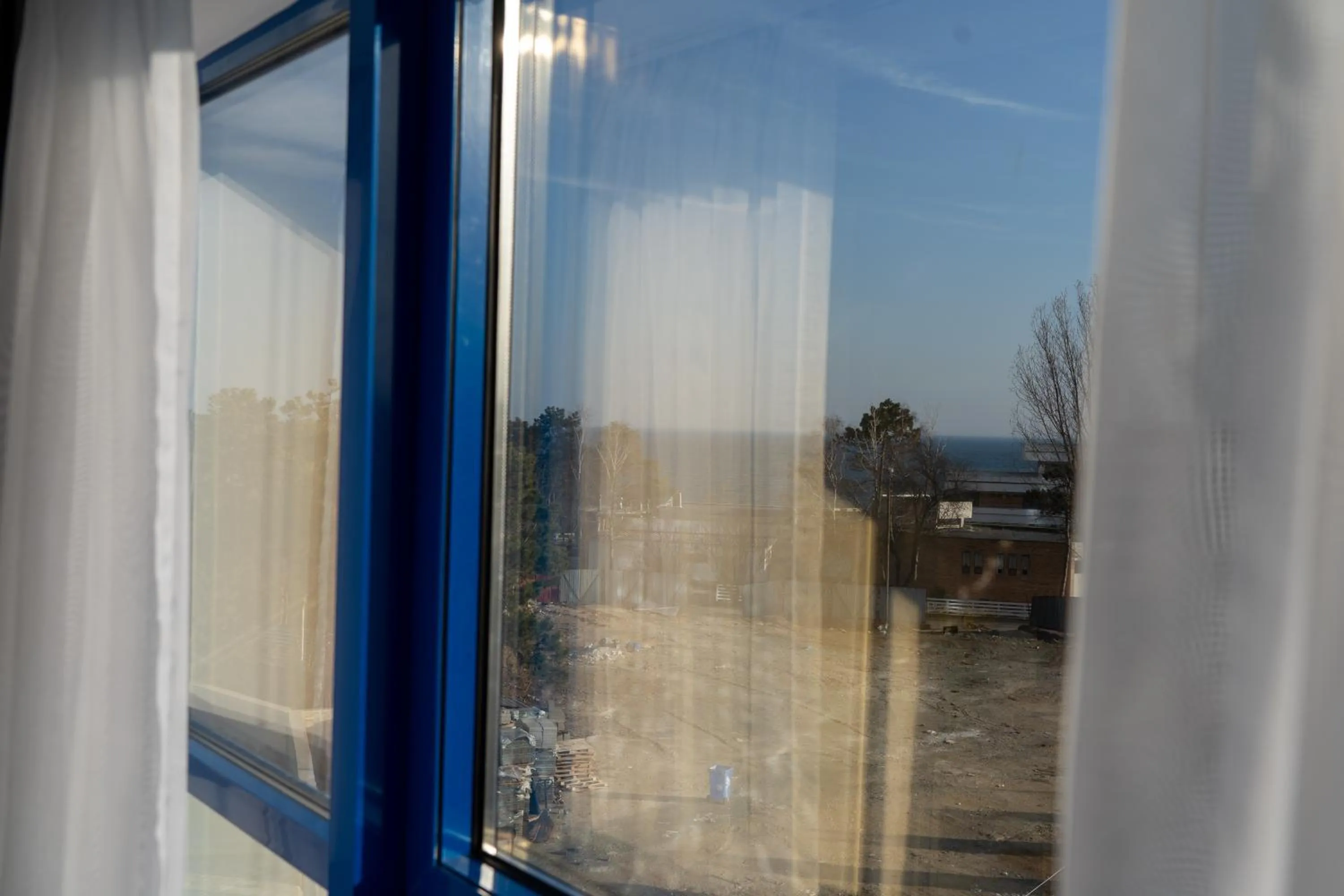 Balcony/Terrace in Sea View Apartments Olimp - Avenue Hotels