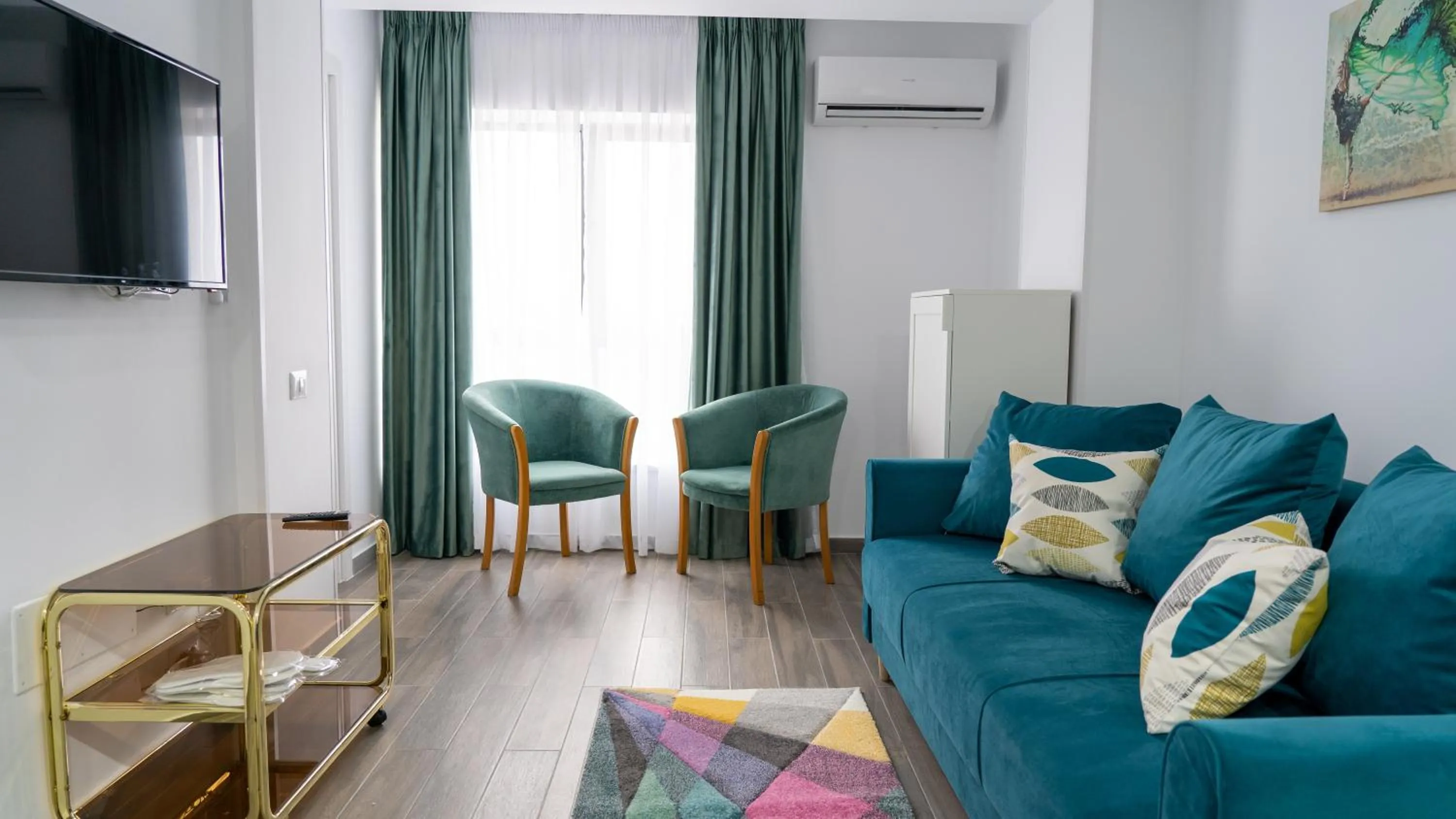 Living room in Sea View Apartments Olimp - Avenue Hotels