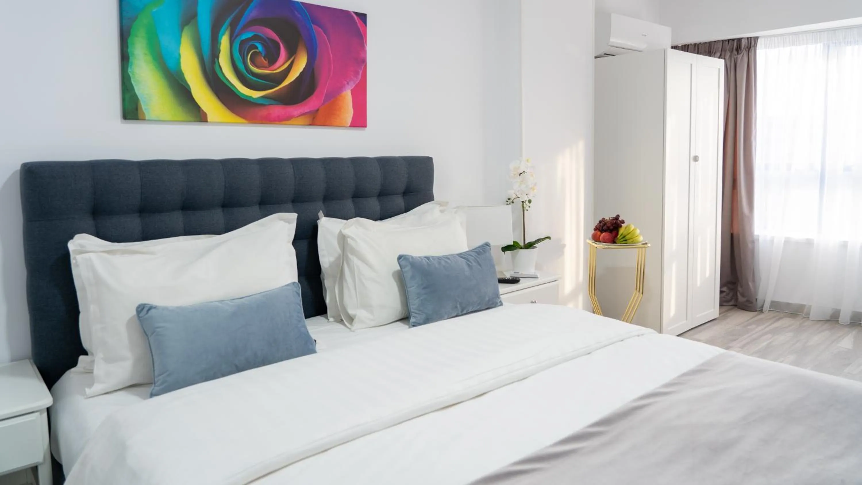 Bed in Sea View Apartments Olimp - Avenue Hotels