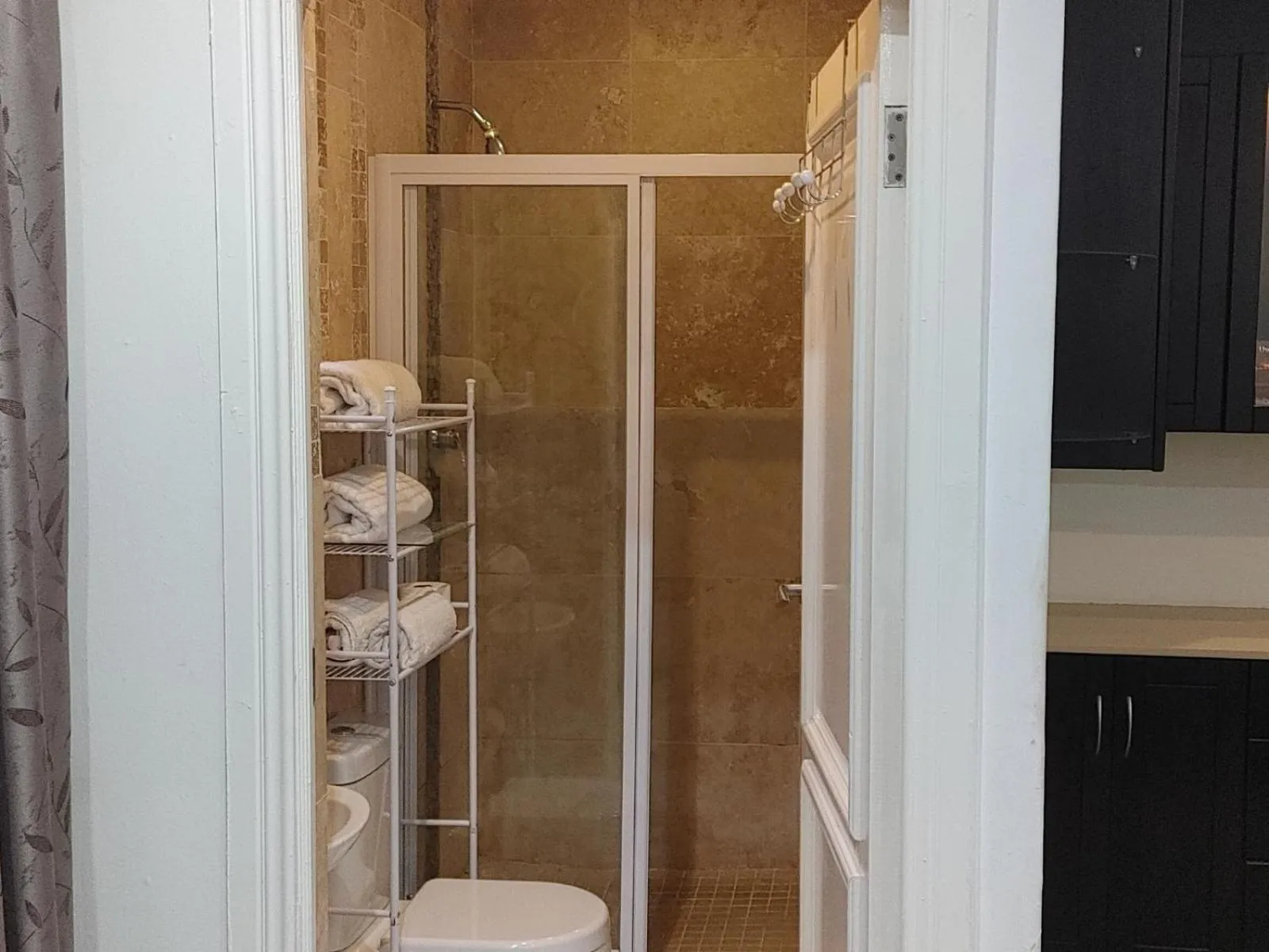 Shower in 131 on Herbert Baker Boutique Hotel