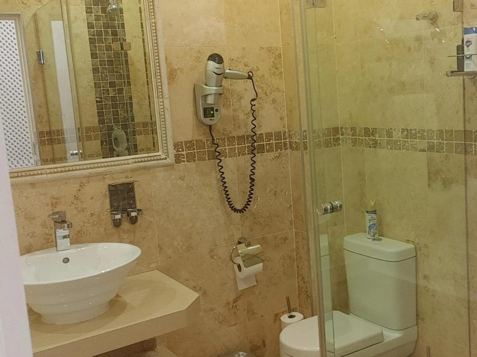 Shower in 131 on Herbert Baker Boutique Hotel