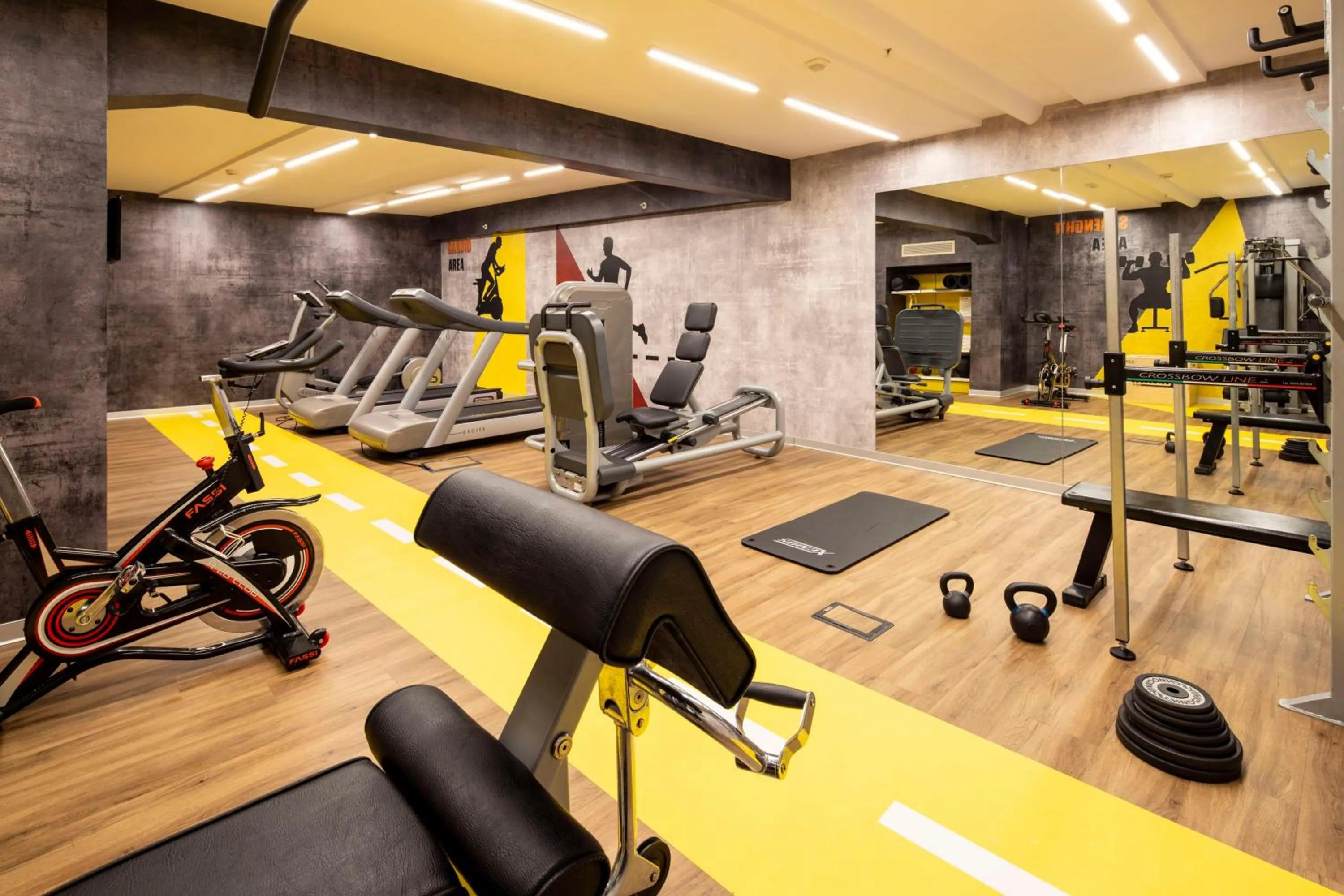 Fitness centre/facilities in Best Western Plus City Hotel