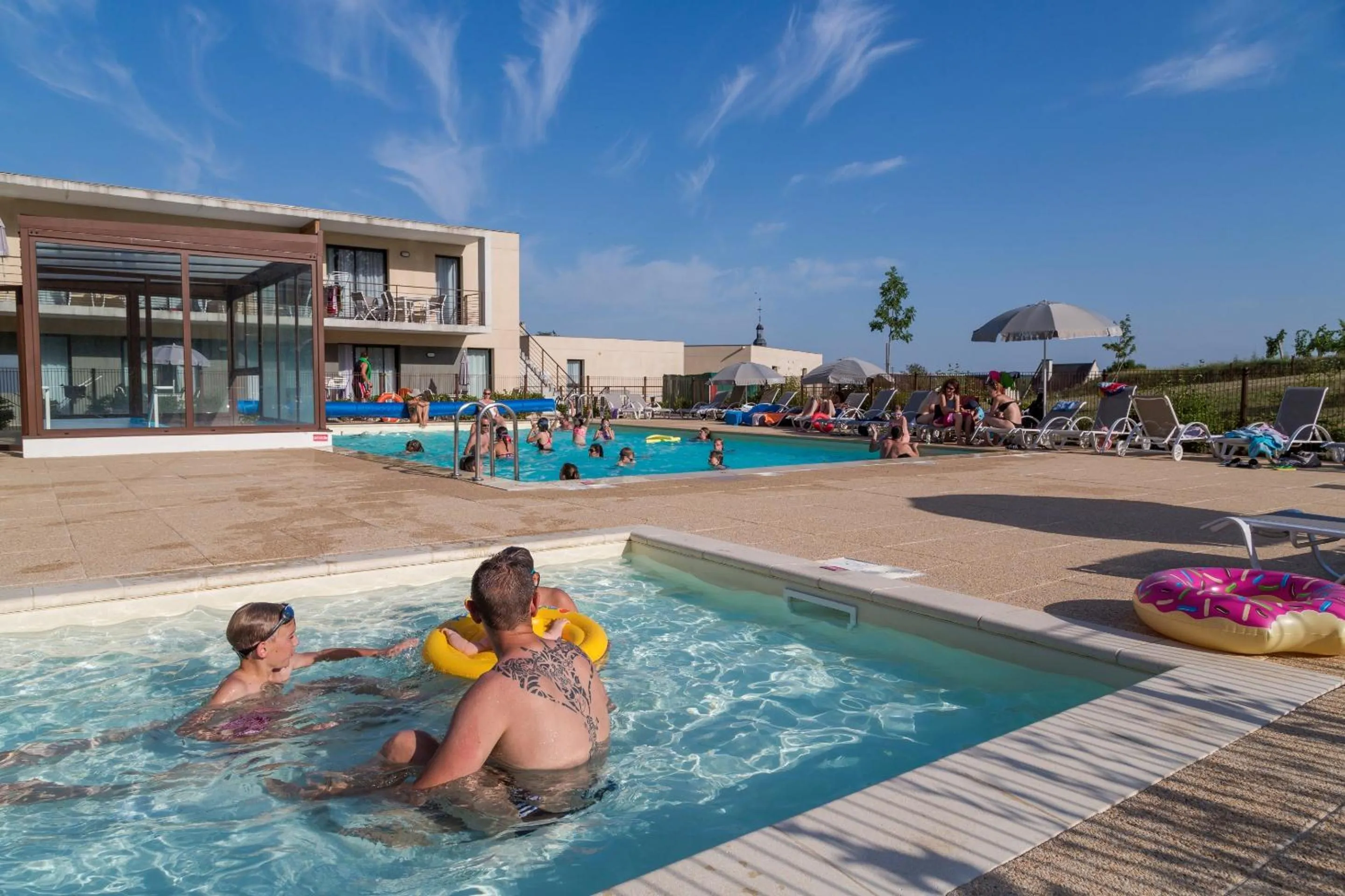 Swimming pool in Résidence Odalys Le Clos Saint Michel