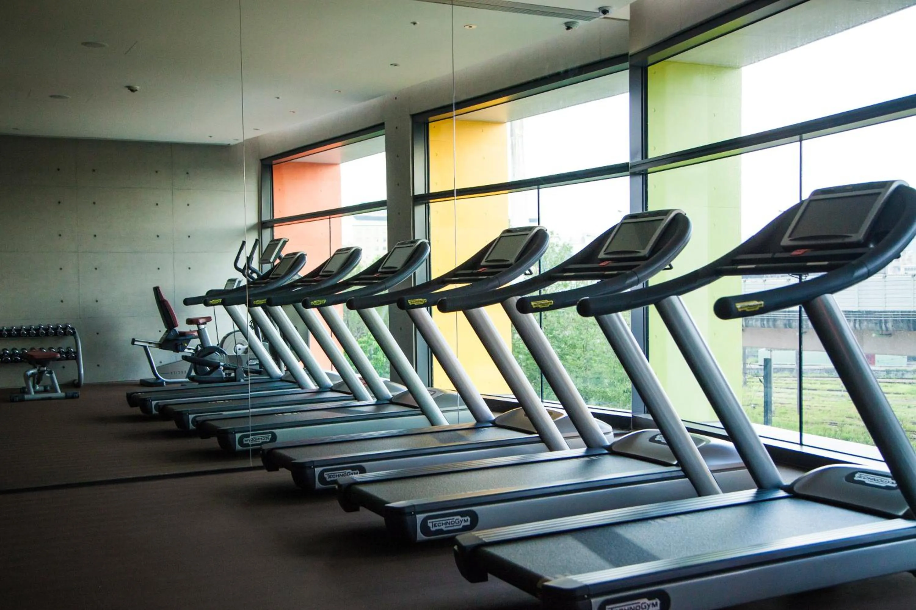 Fitness centre/facilities in Eslite Hotel