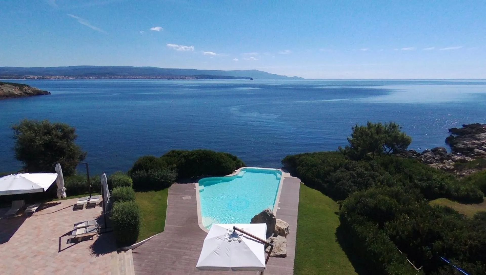 Pool view in Hotel Punta Negra