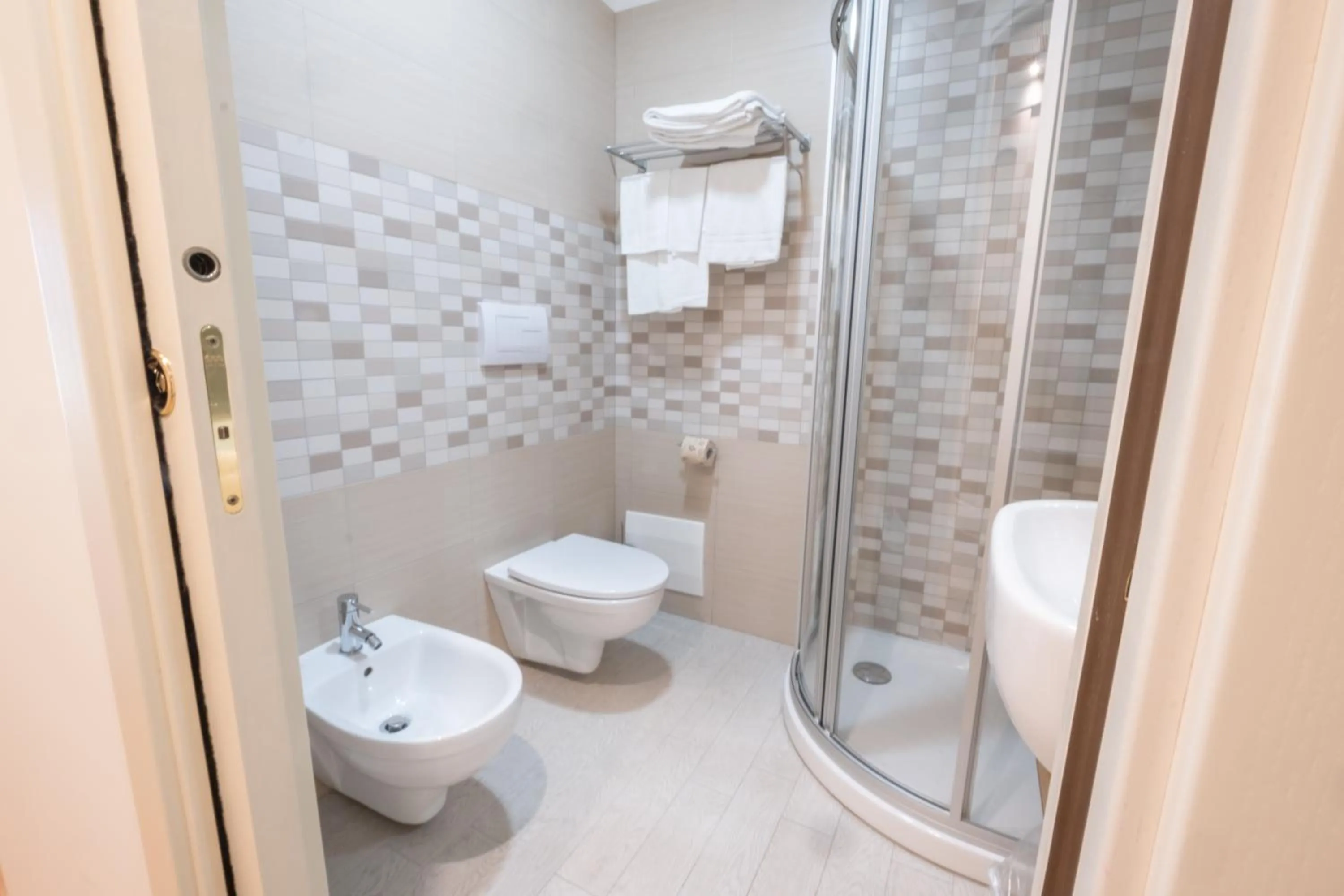 Shower in Hotel Punta Negra