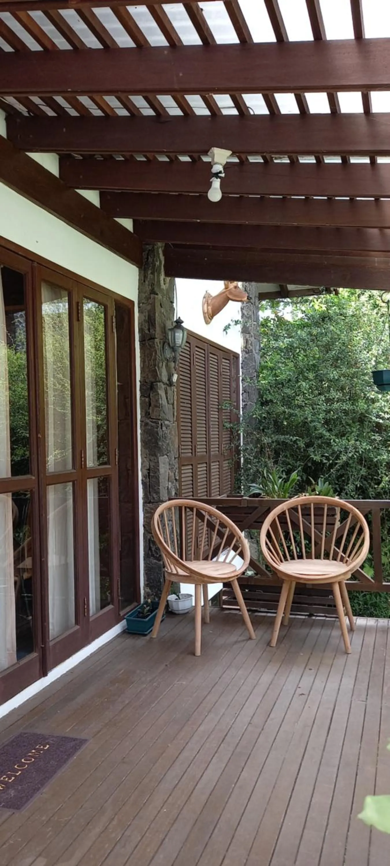 Balcony/Terrace in Villa Elisabeth at Villa Istana Bunga