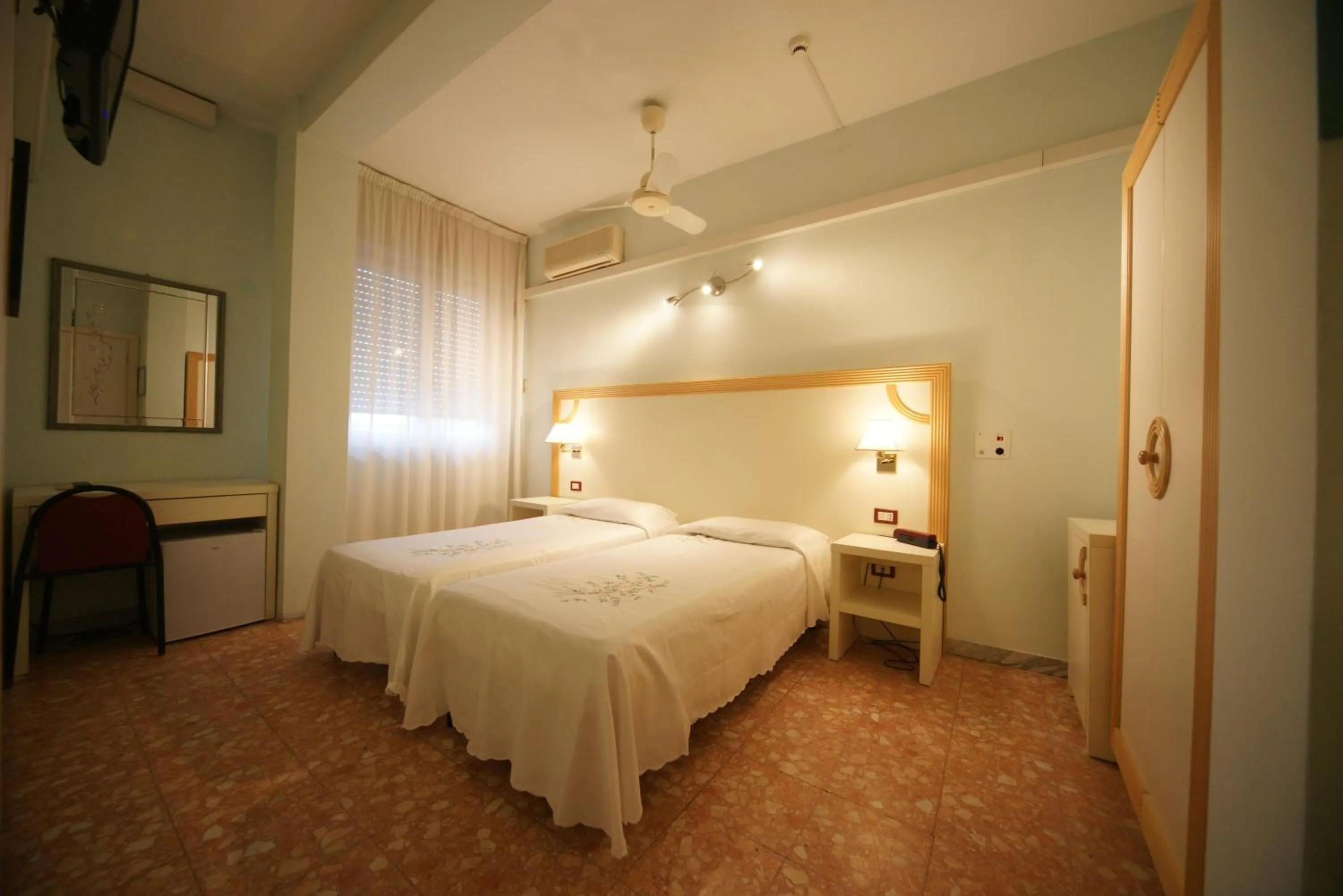 Bed in Hotel Liberty