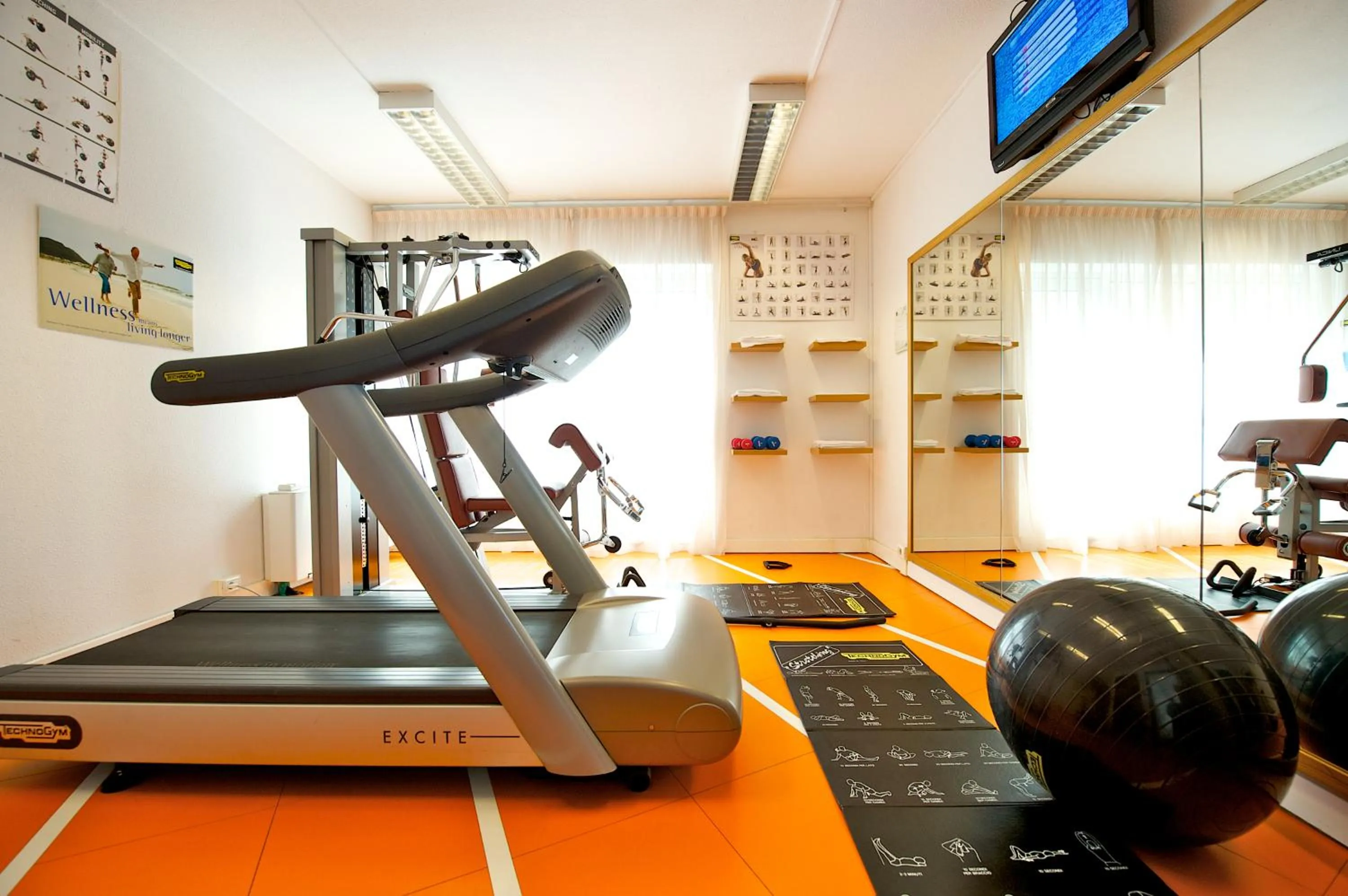 Fitness centre/facilities in Novotel Firenze Nord Aeroporto