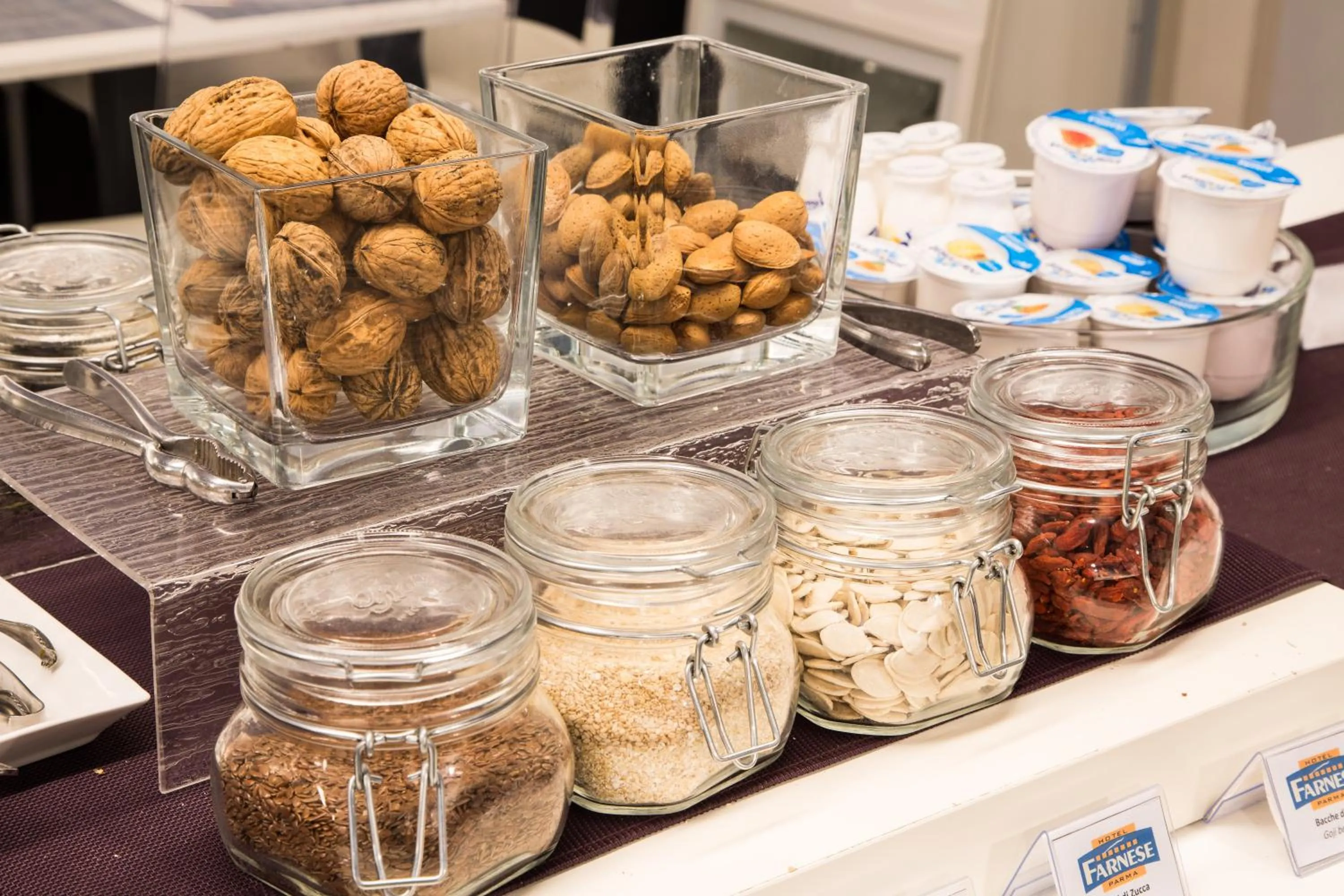 Italian breakfast in Best Western Plus Hotel Farnese