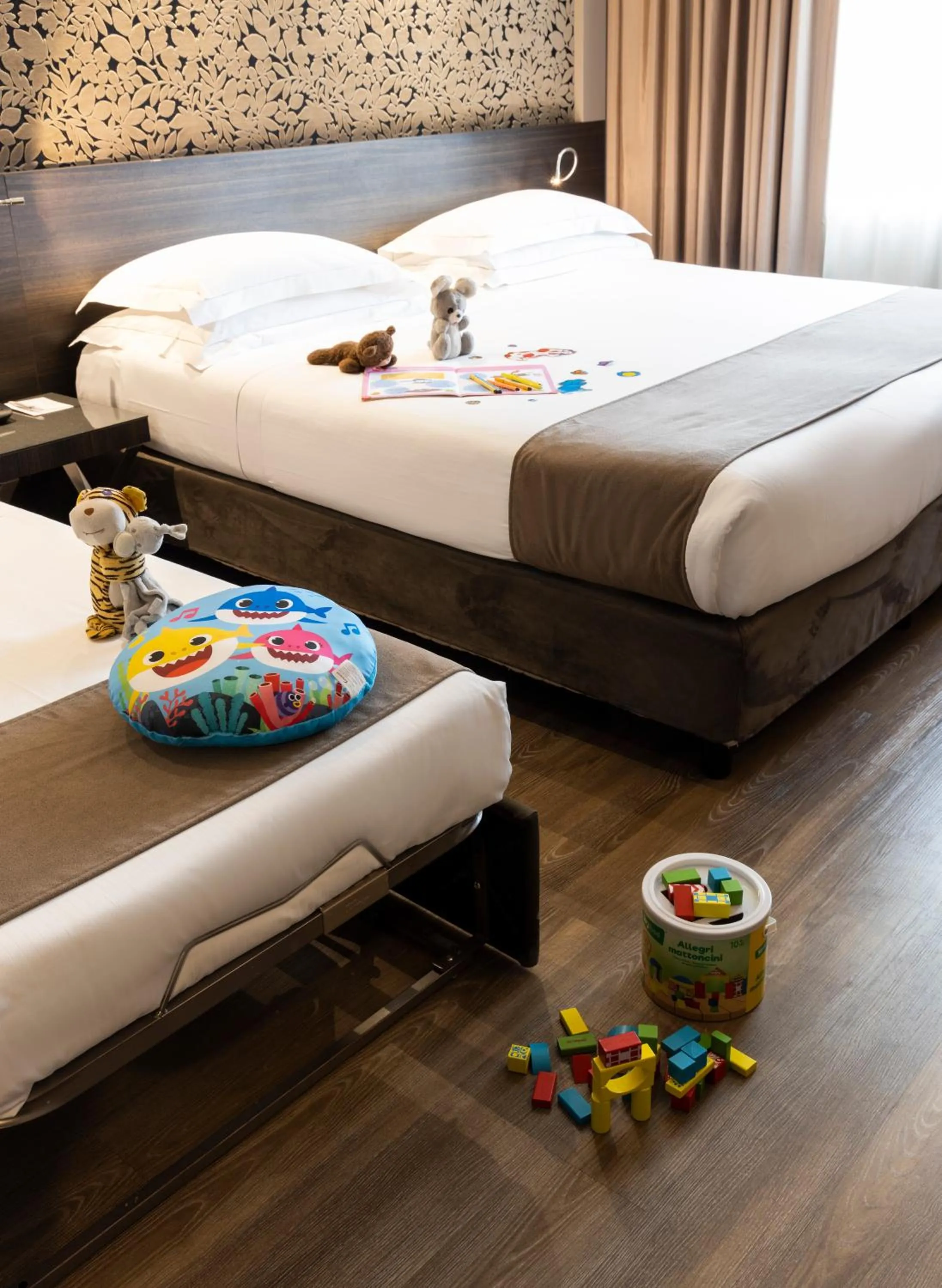 Family, Bed in Best Western Plus Hotel Farnese