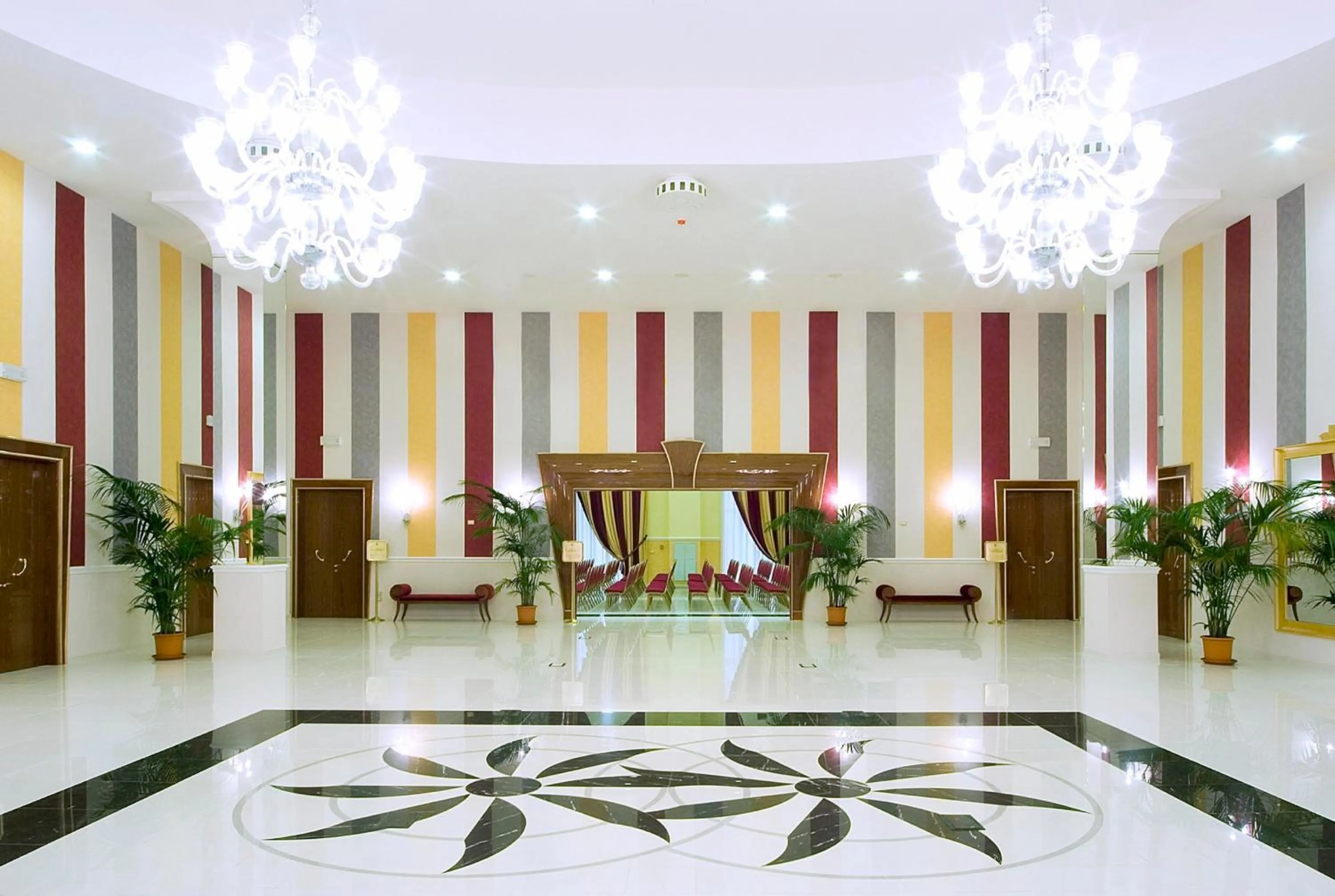 Patio in Zanhotel Centergross