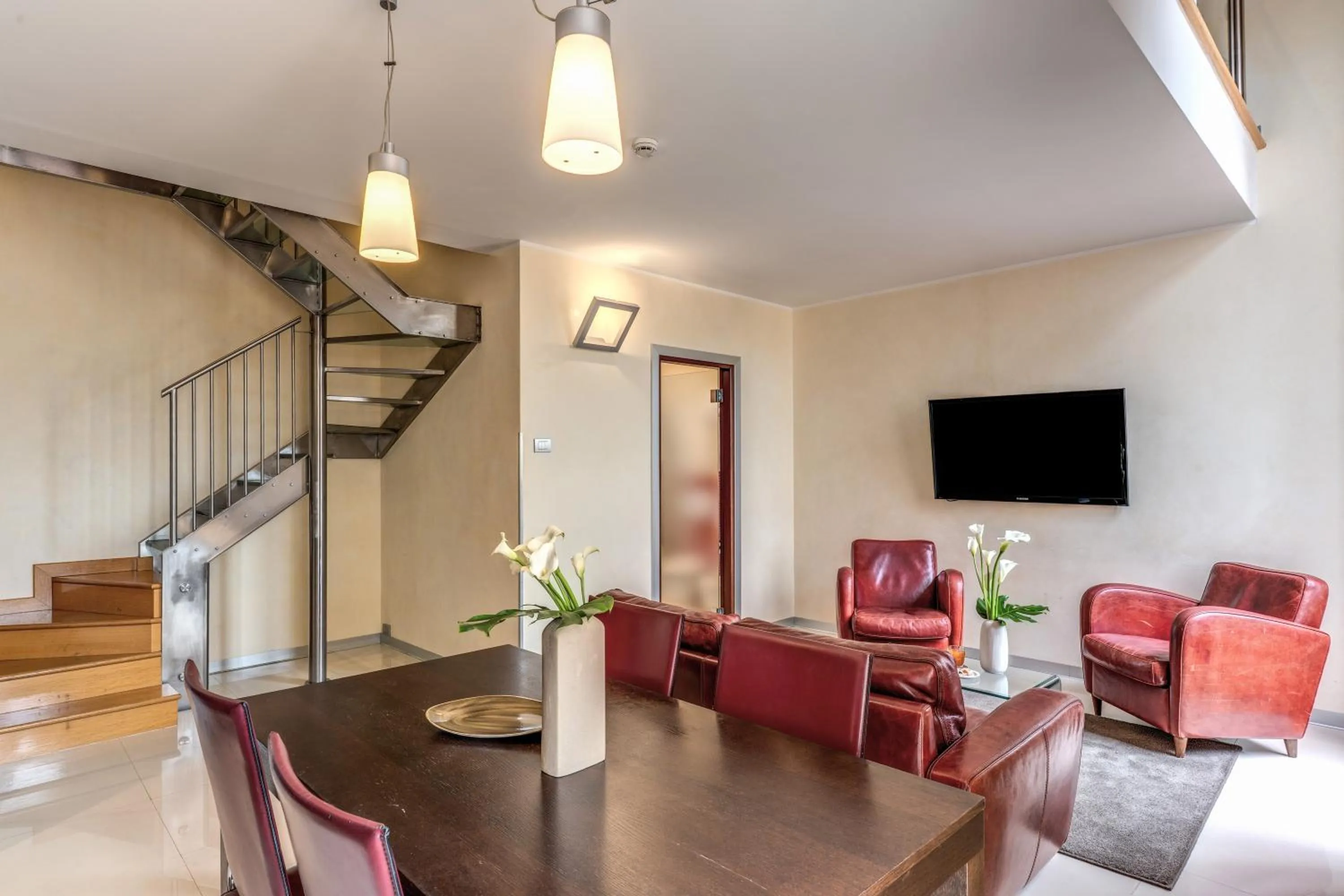 Living room in La Griffe Hotel Roma