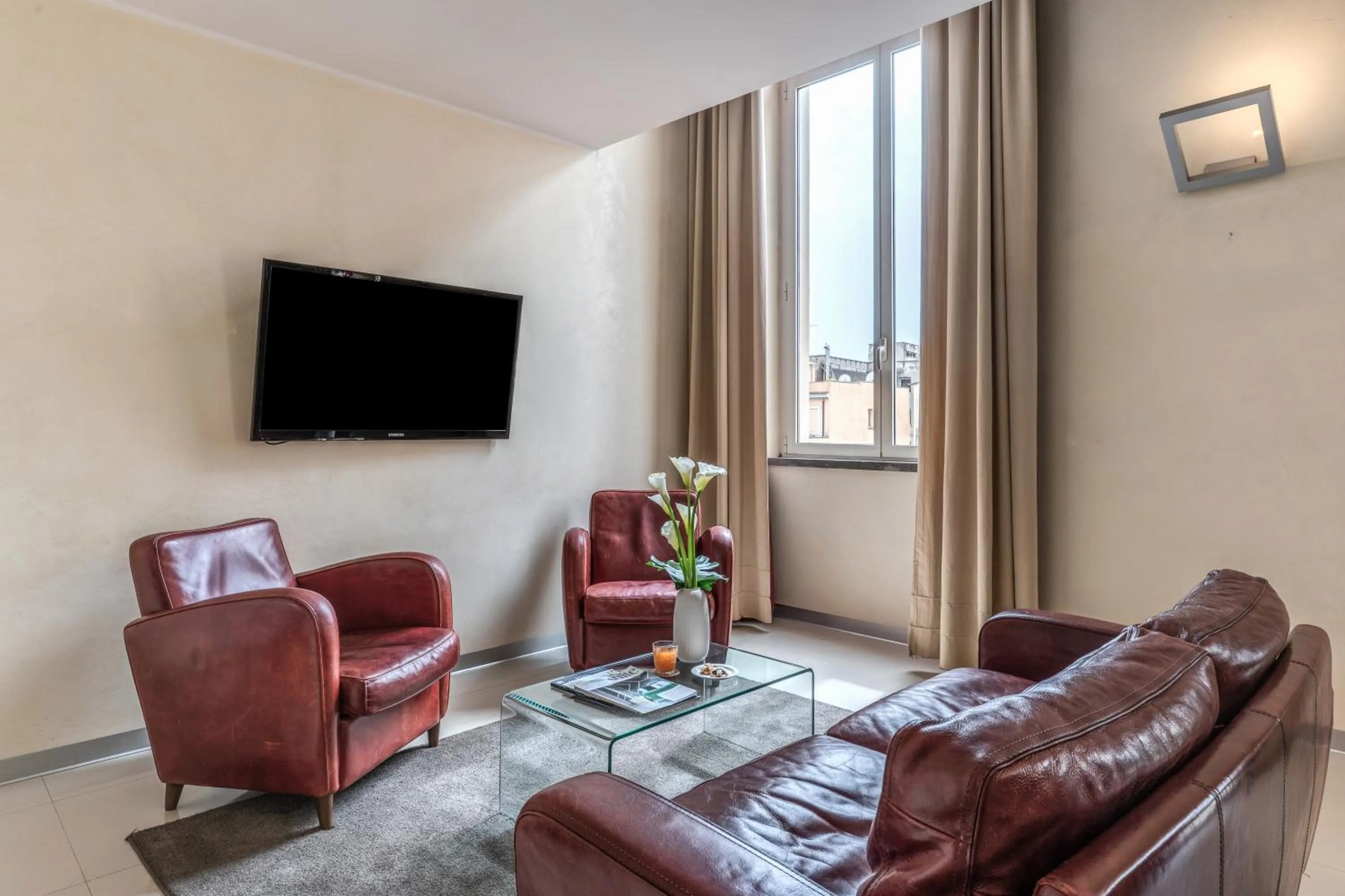 Living room in La Griffe Hotel Roma