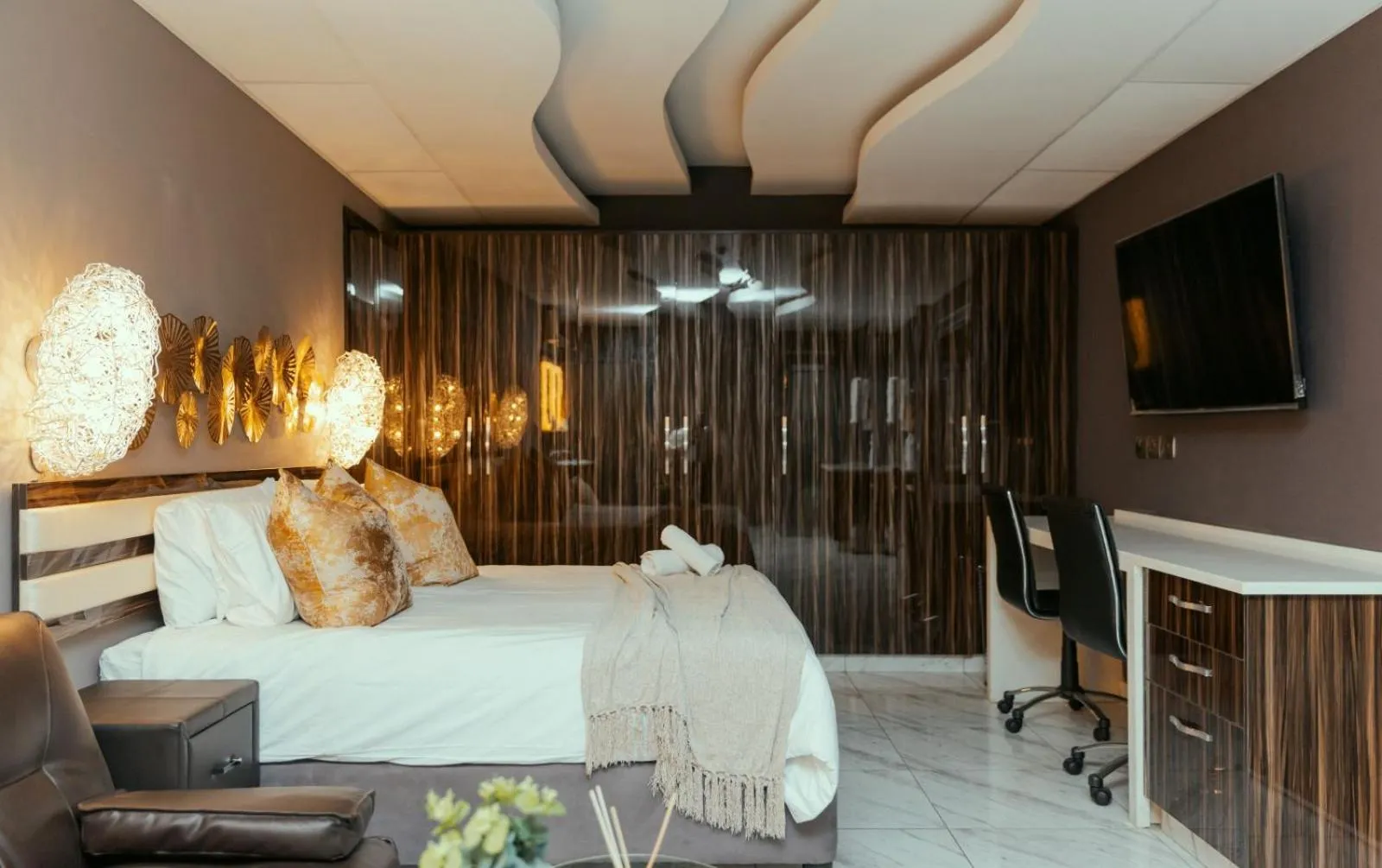 Bedroom in Monte La Vue Hotel