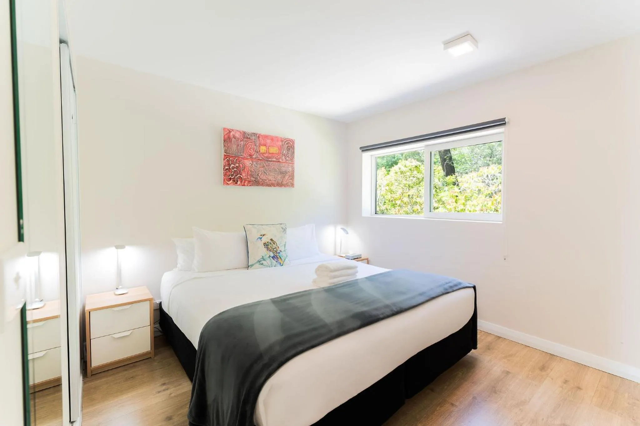 Bed in Leura Gardens Resort